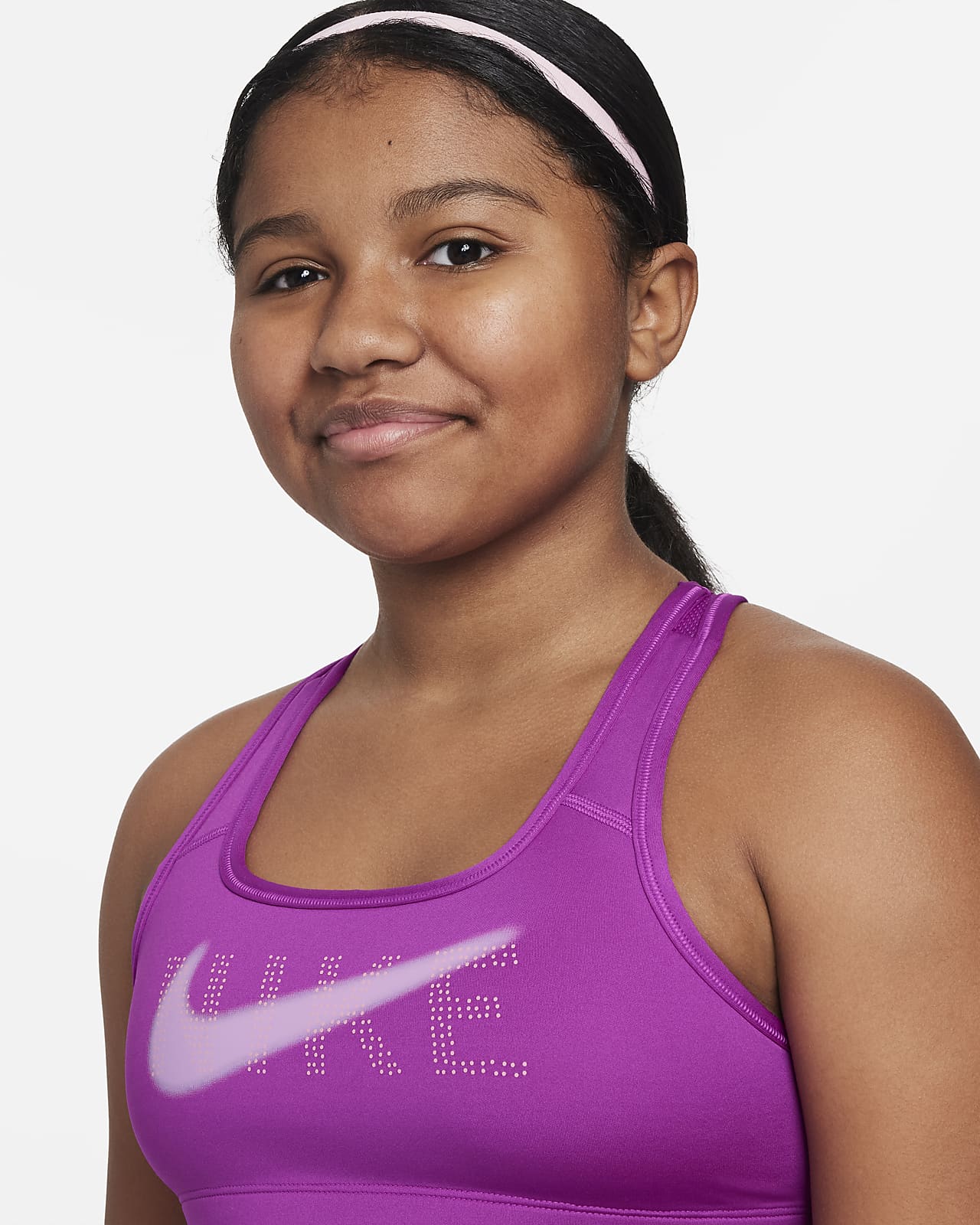 Nike Swoosh Reversible Sports Bra Girls, Buy online