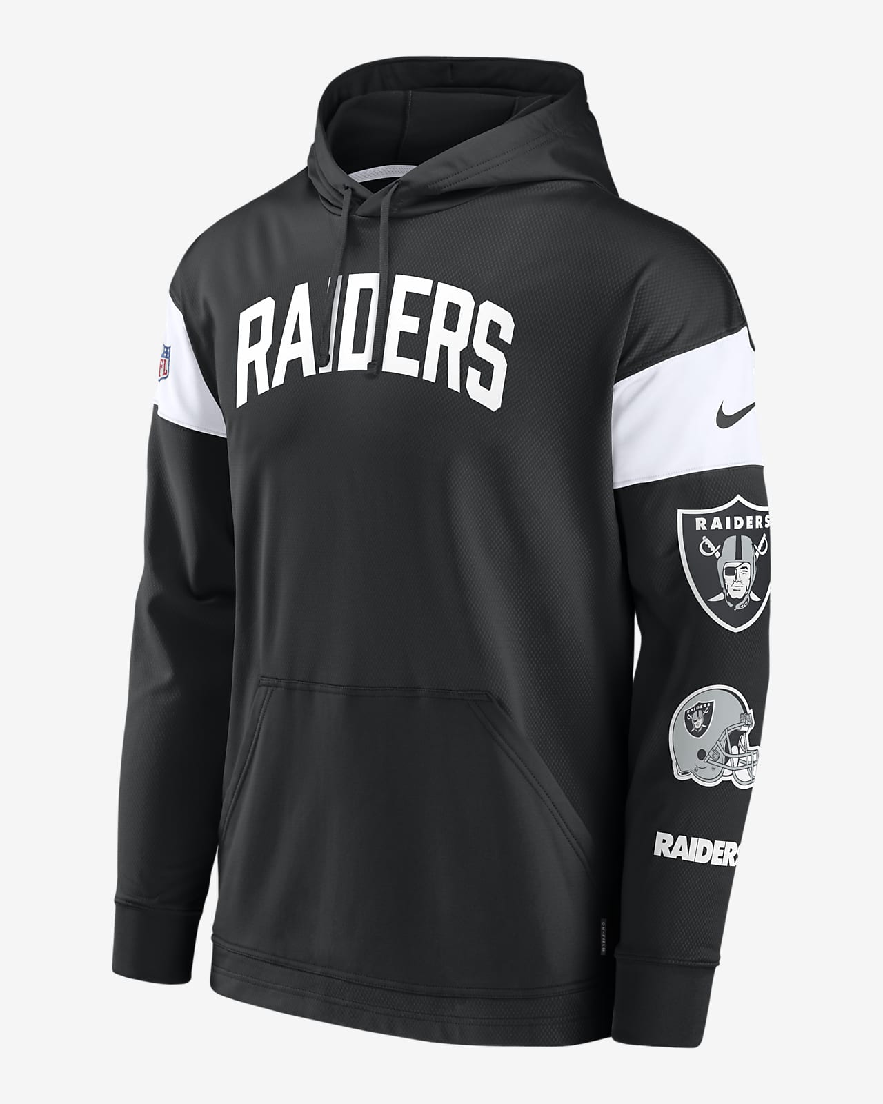 Nike Therma Prime Logo (NFL Las Vegas Raiders) Men's Pullover Hoodie ...