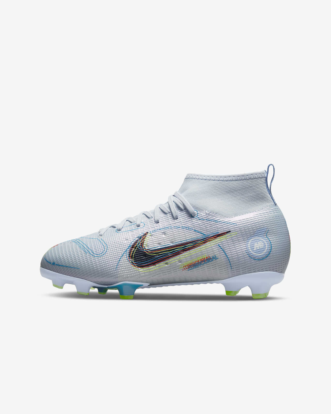 Nike Jr. Mercurial Superfly 8 Pro FG Younger and Older Kids' Firm-Ground Football Boots