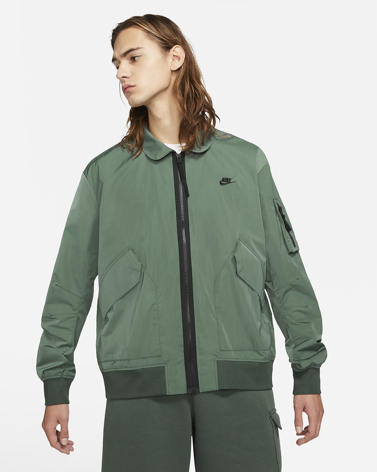 nike bomber jacket mens