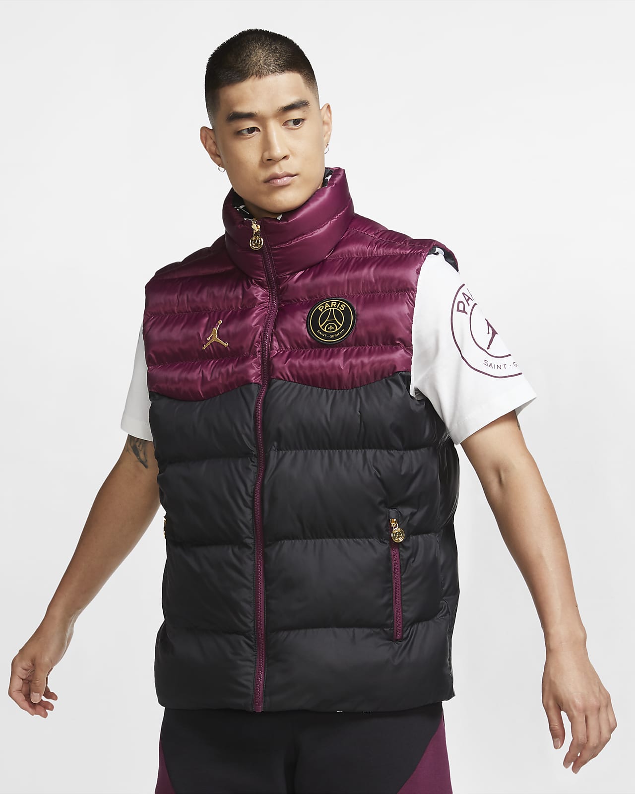 nike down gilet mens
