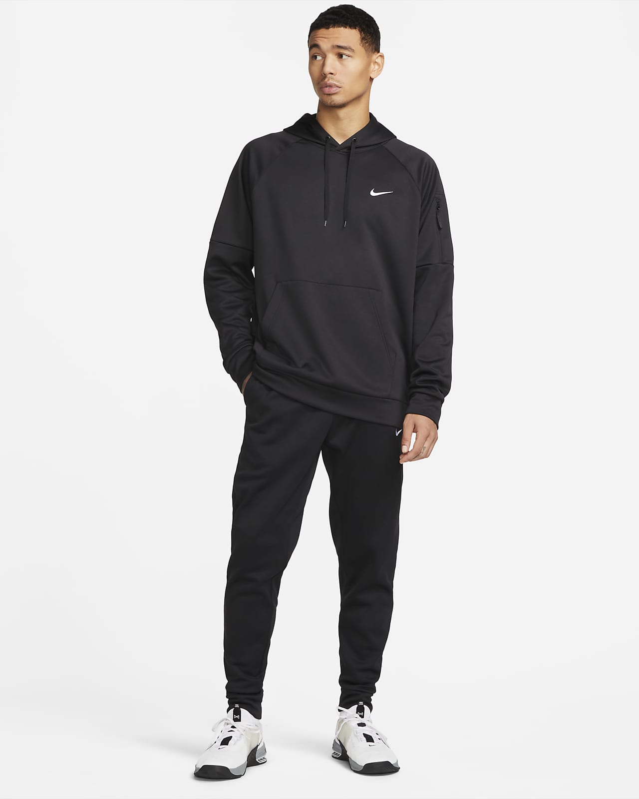 Nike Therma-FIT Colorblock Men's Training Pants (as1, Alpha, l, Regular,  Regular, Black/Heather/Black/White, Large, Regular) at Amazon Men's  Clothing store