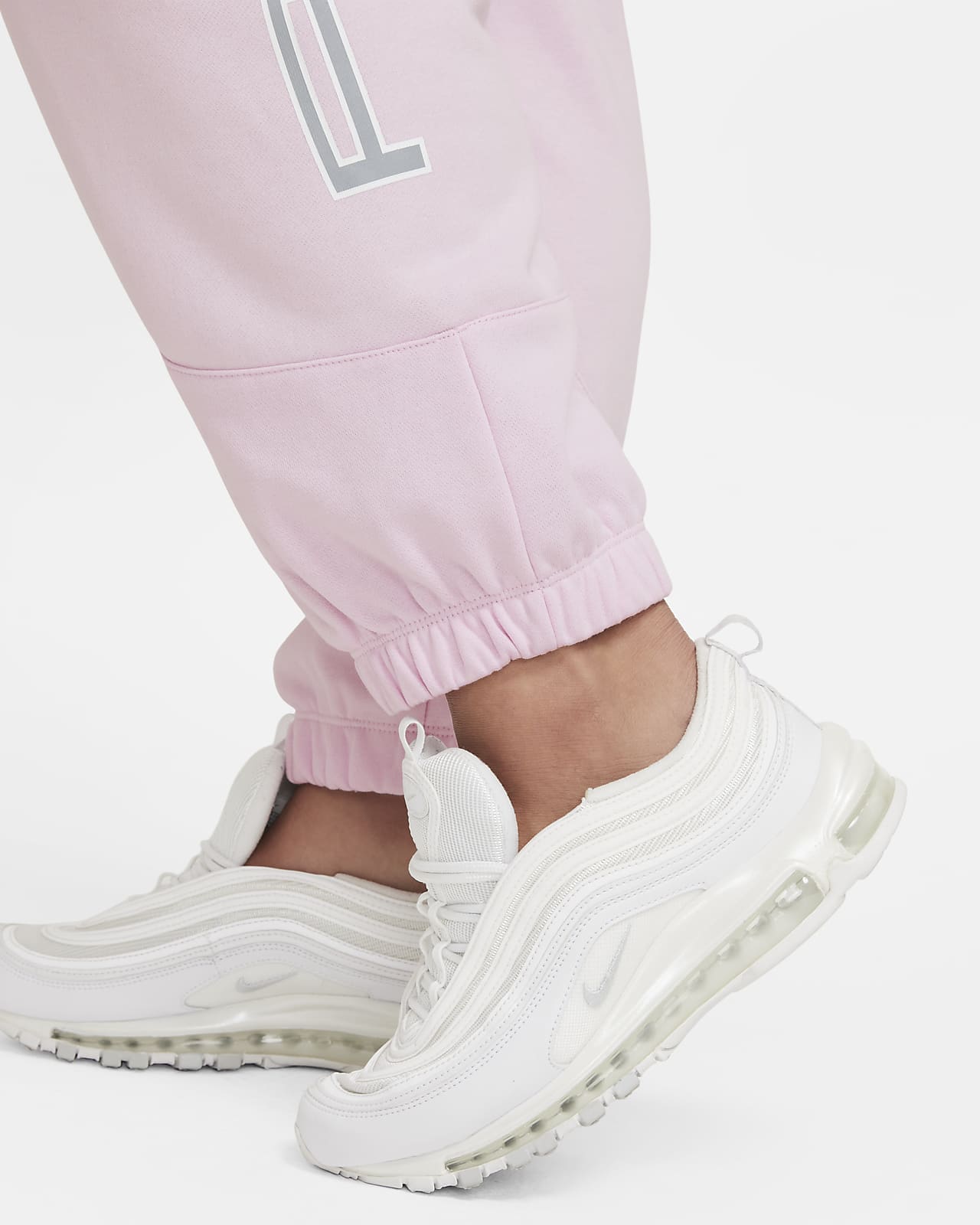 Pantalones Y Leggings Mujer | Nike Joggers Básicos Rosa Oscuro Ajustados De  Tejido Polar De Fireberry · Ride Coattails