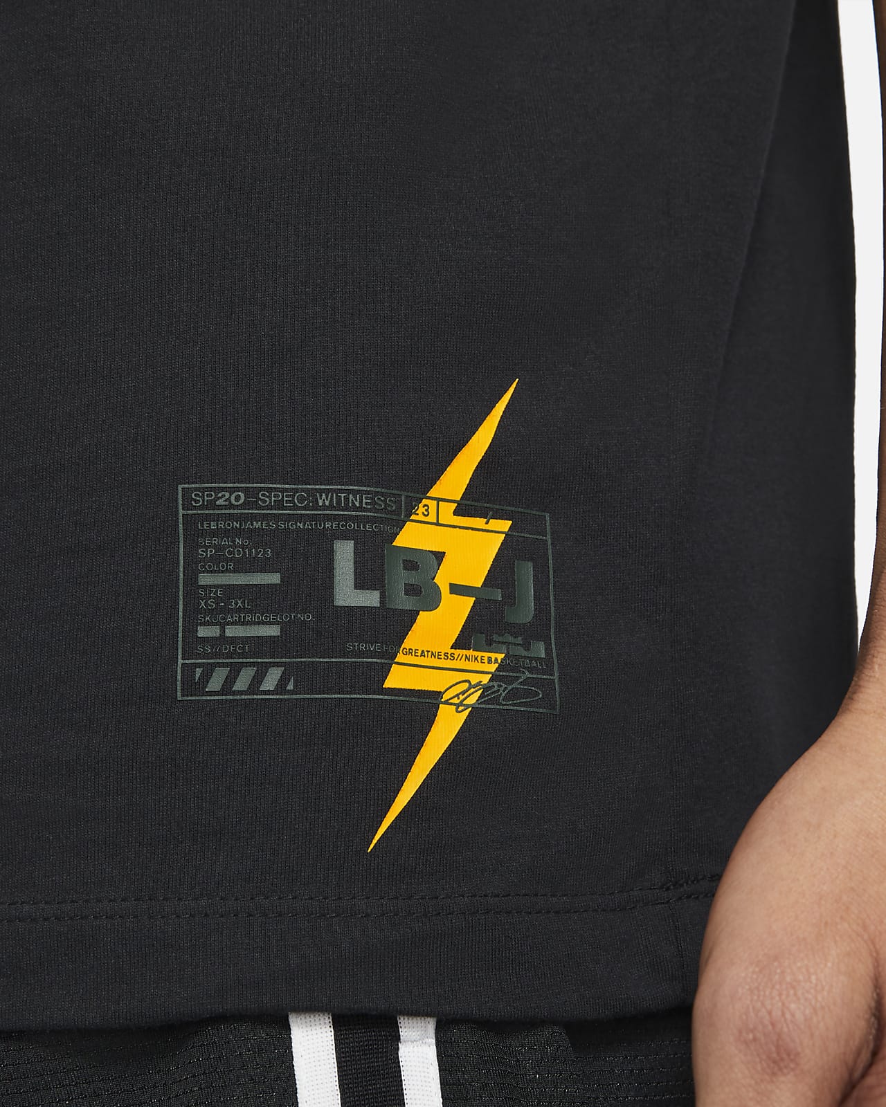nike lebron dri fit t shirt