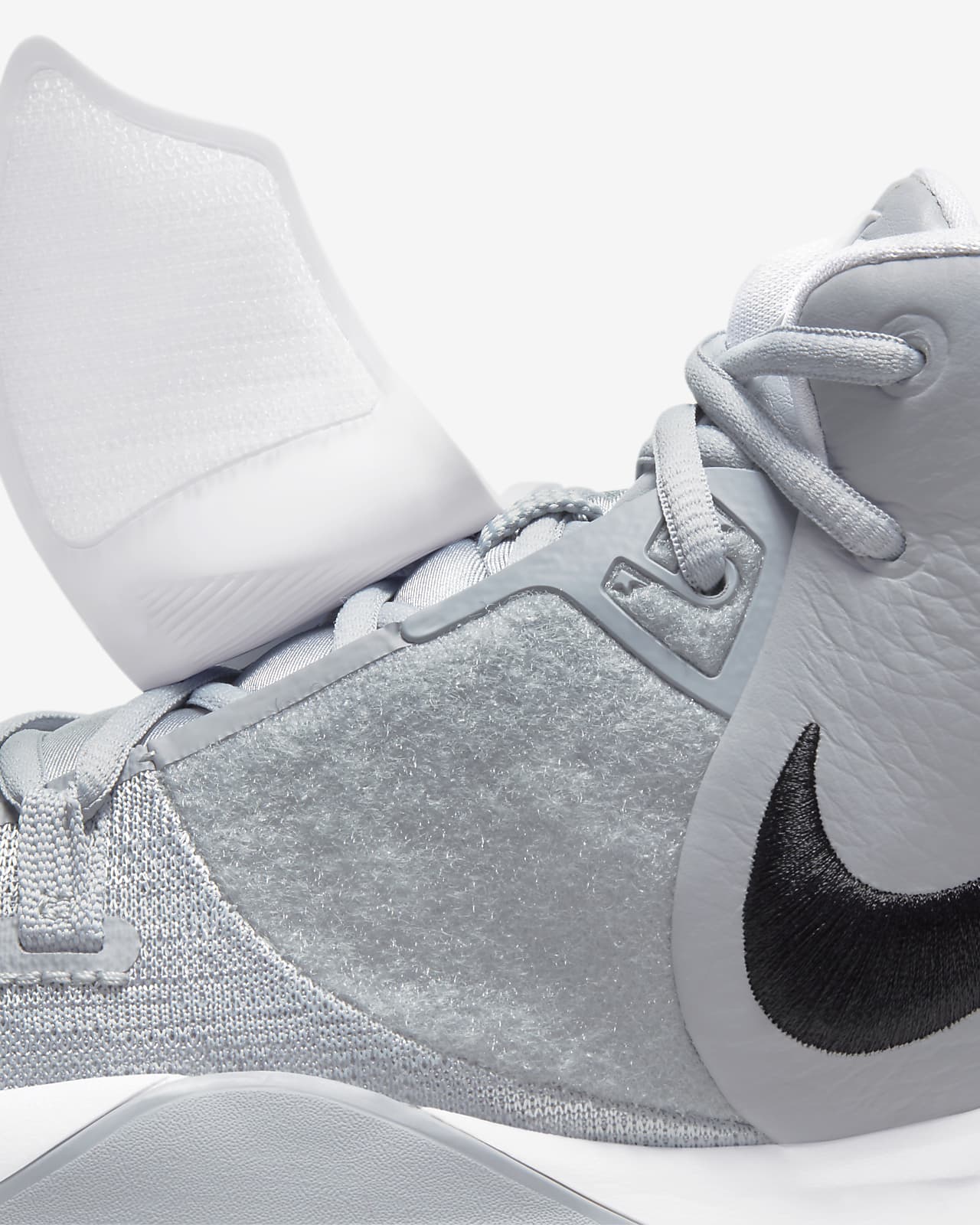nike basketball shoes gray