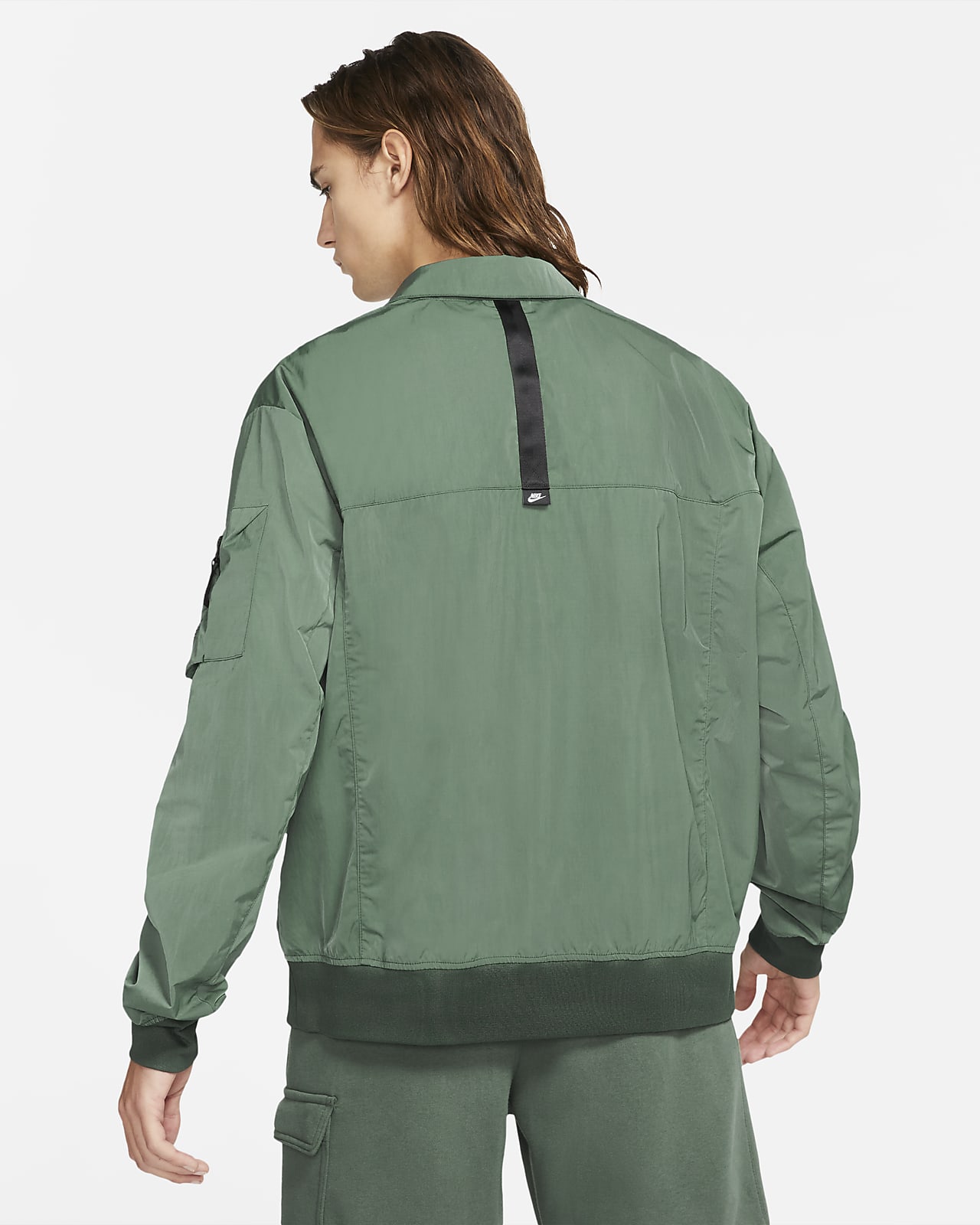Nike Sportswear Premium Essentials Men's Unlined Bomber Jacket. Nike AE