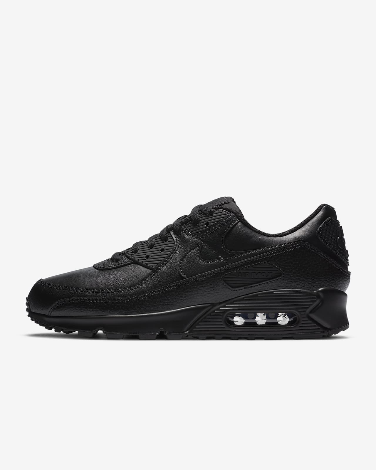 Nike max on sale air black