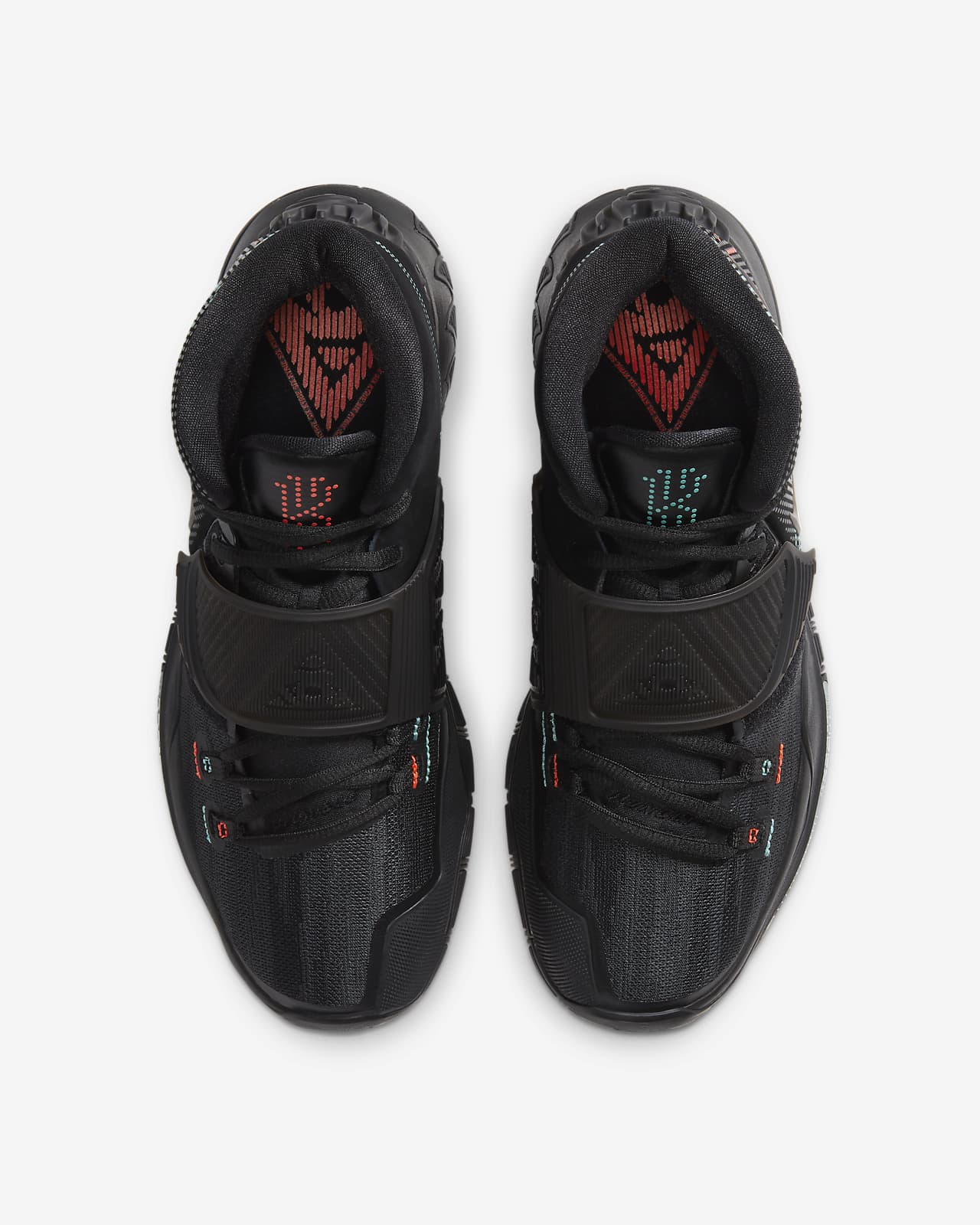 kyrie 6 red and black