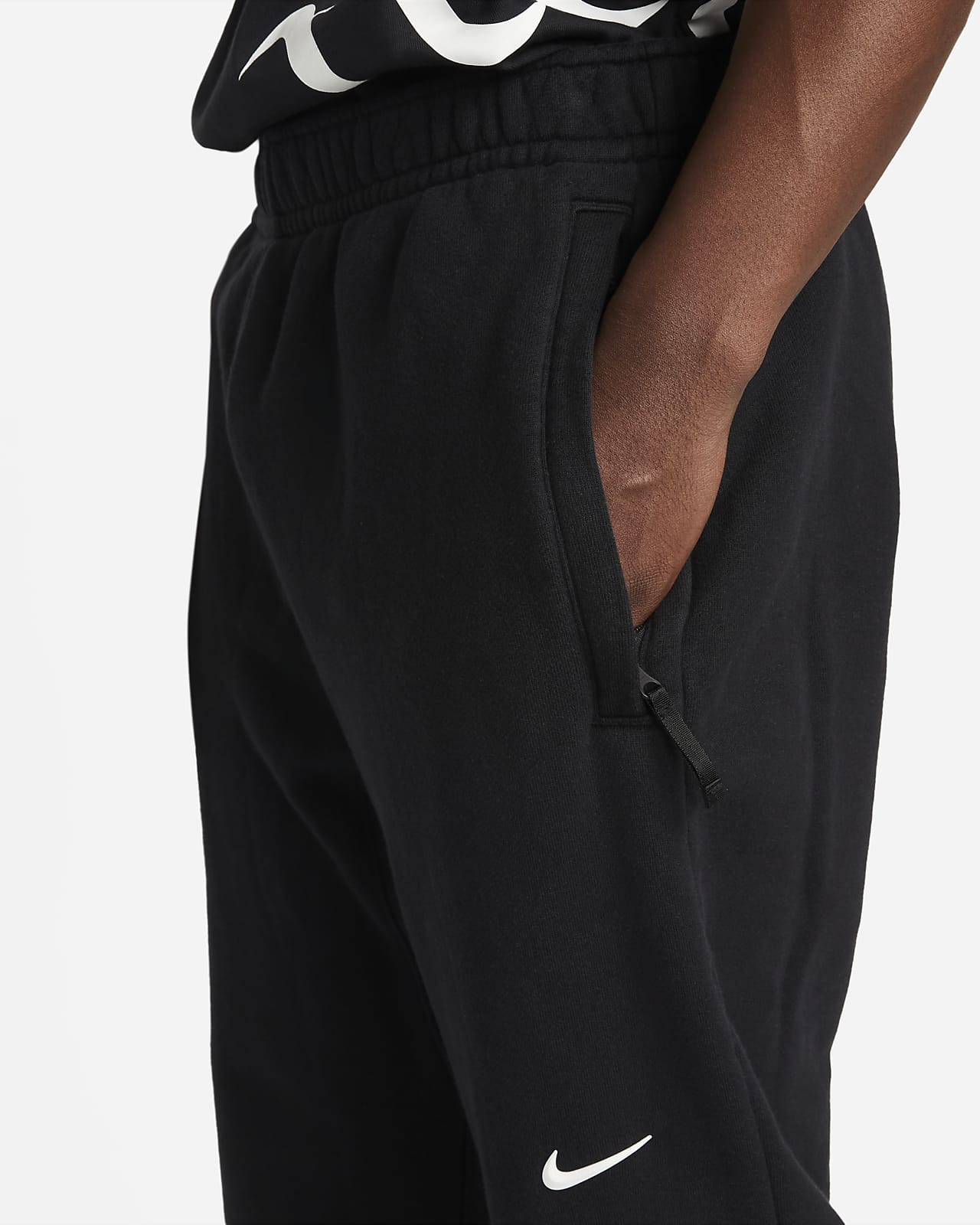 pantalon noir basket blanche