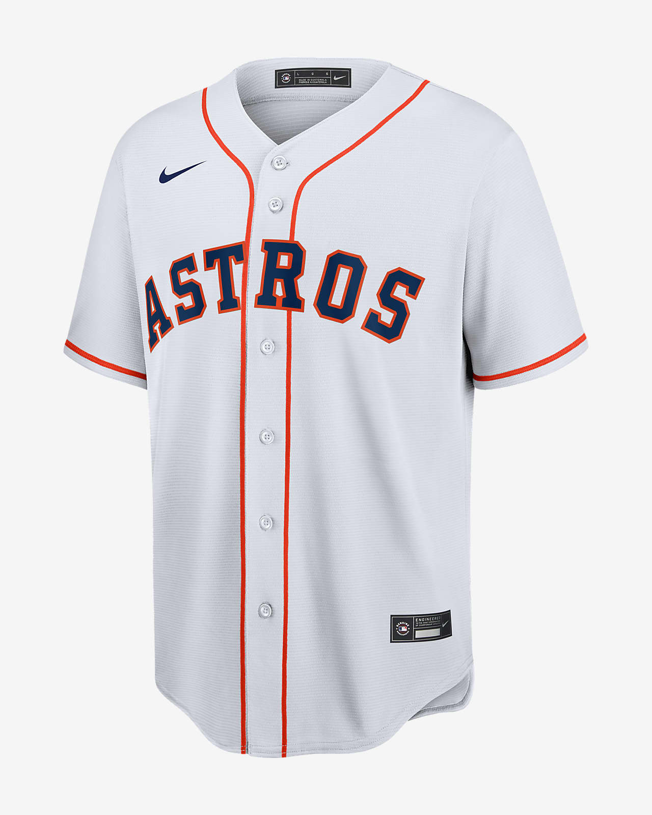 Camiseta de béisbol réplica para hombre MLB Houston Astros.