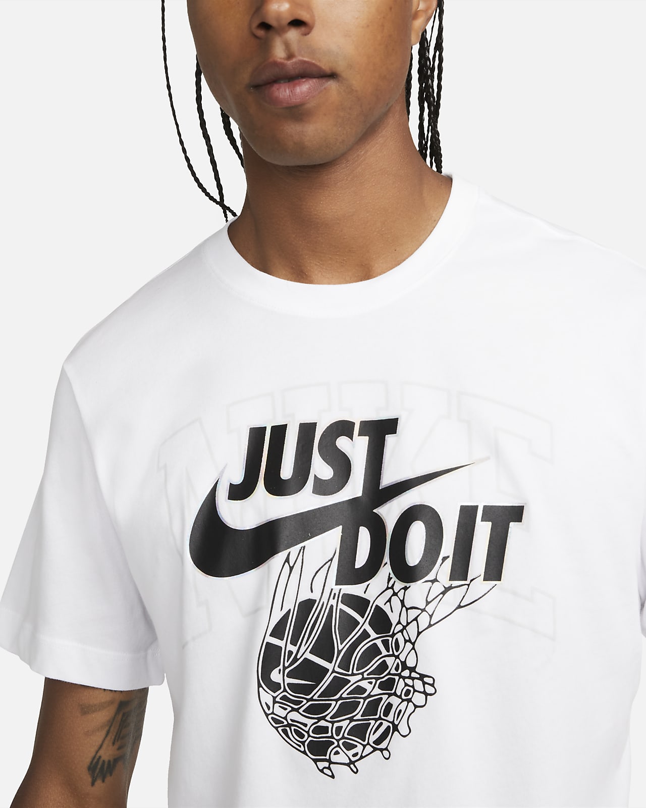 Nike Dri-FIT Men's 'Just Do It' Basketball T-Shirt. Nike NL