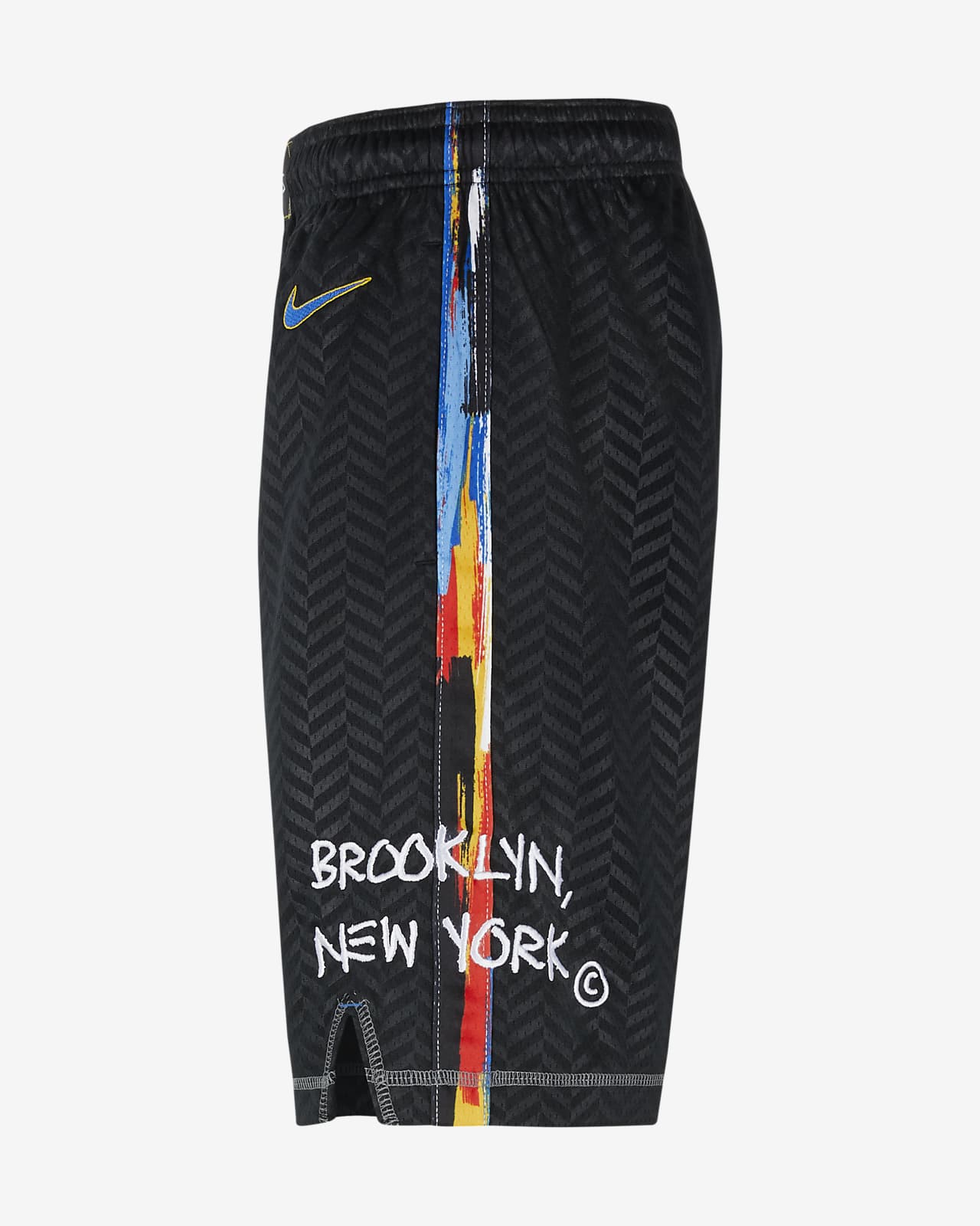 brooklyn nets swingman shorts