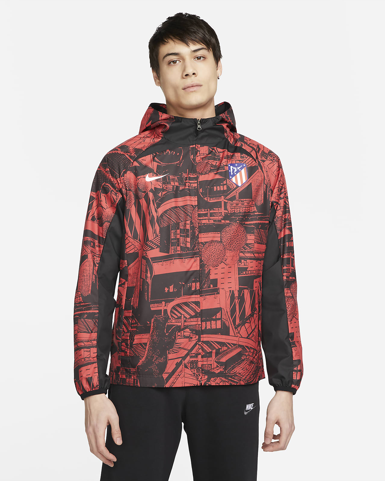 Anemoon vis arm venijn Atlético Madrid AWF Men's Soccer Jacket. Nike.com