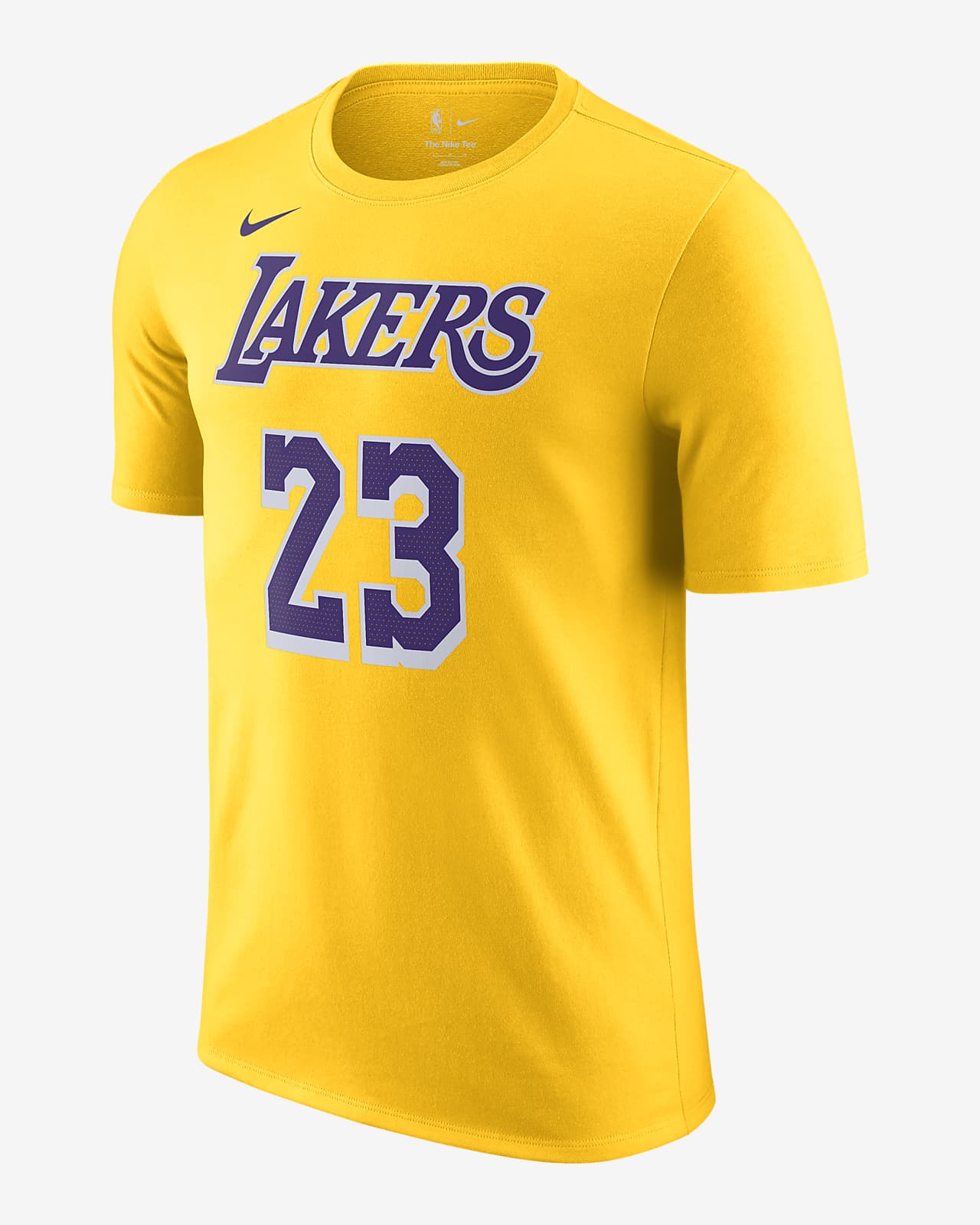 Nike NBA-t-shirt Los Angeles Lakers för män