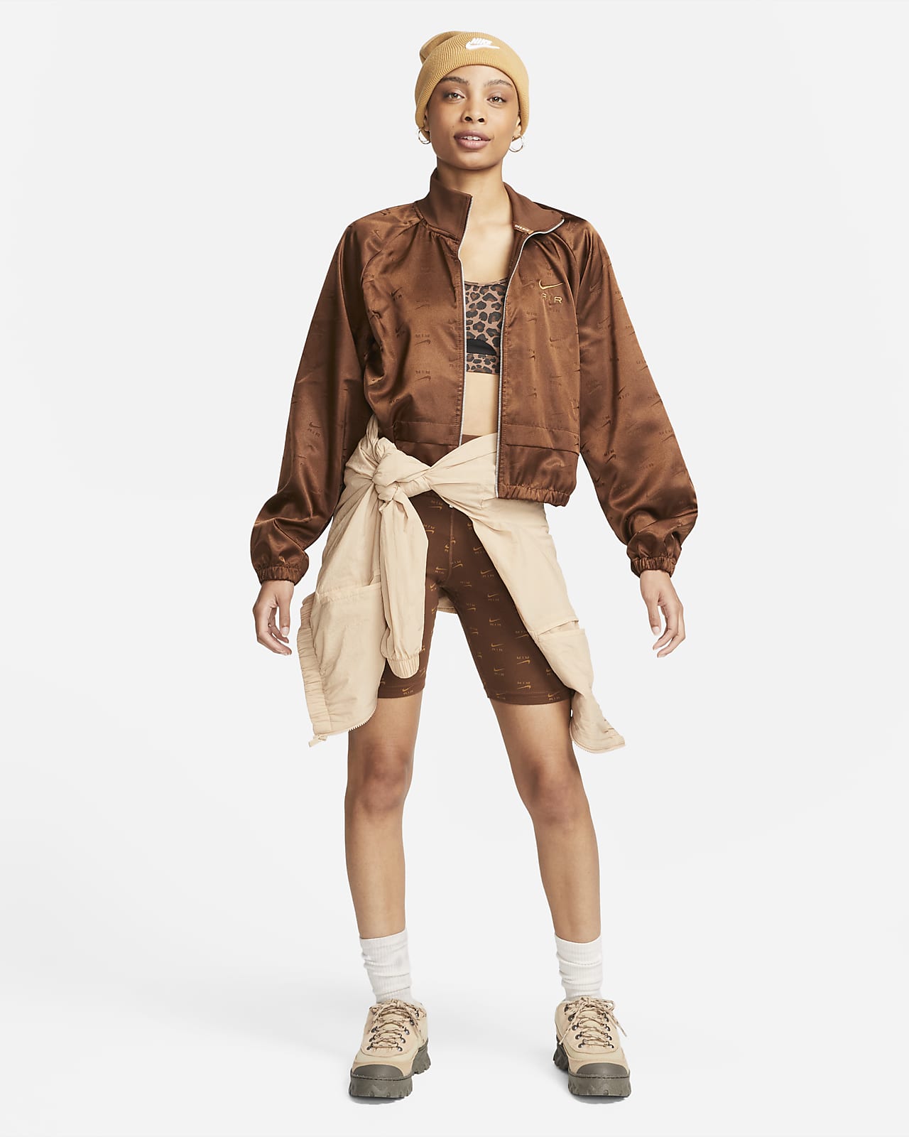 nike air satin track jacket