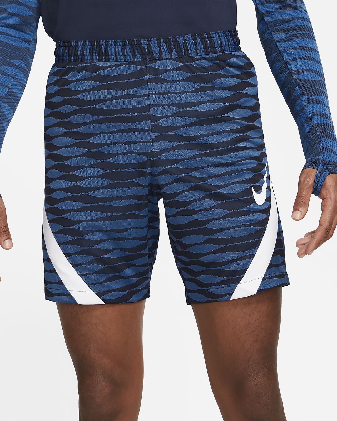 nike dri fit knit shorts mens