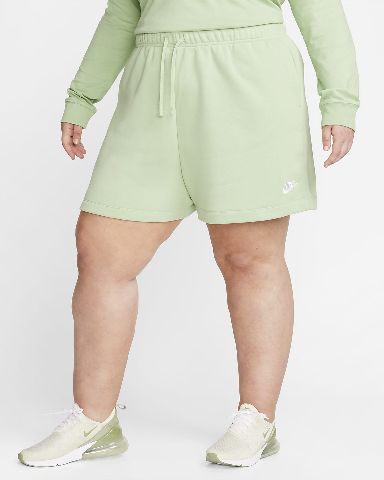 Nike Sportswear Essential Women's Mid-Rise Bike Shorts (Plus Size