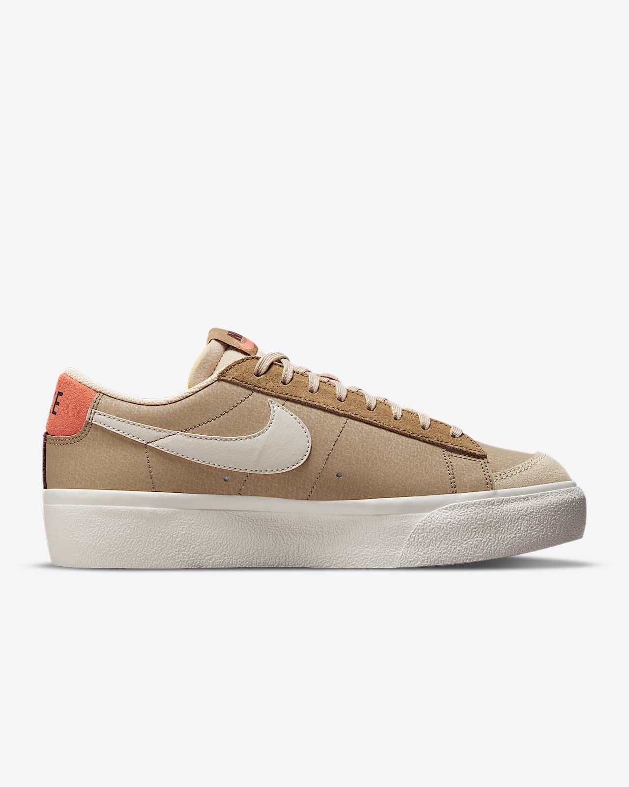 nike blazer beige femme