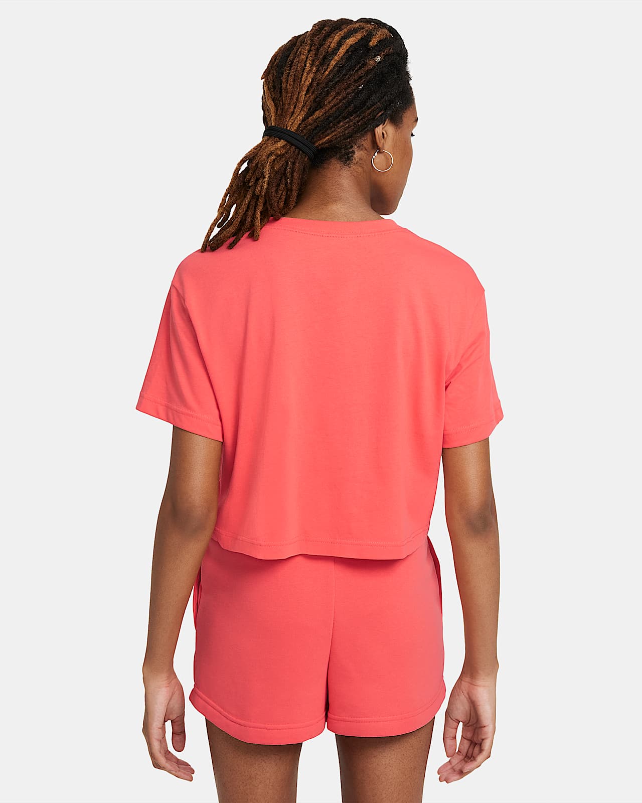 cropped shirt nike