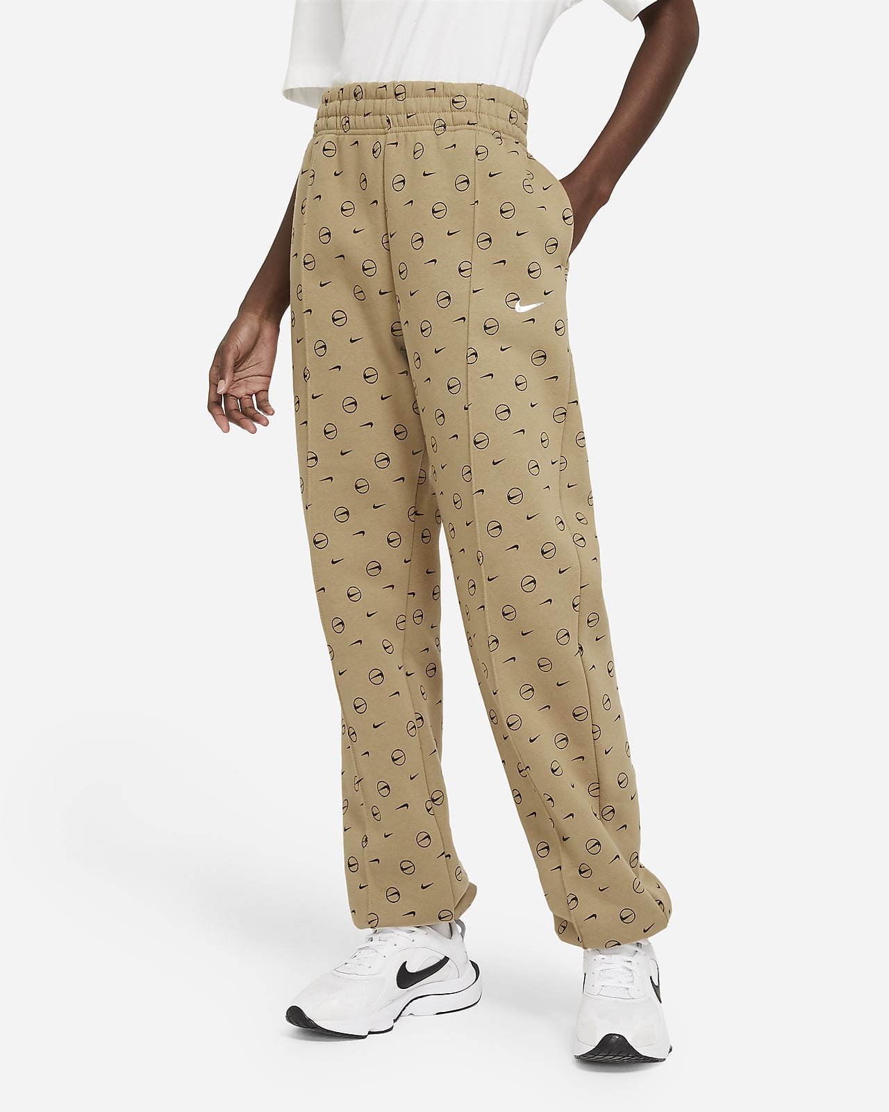 nike print joggers