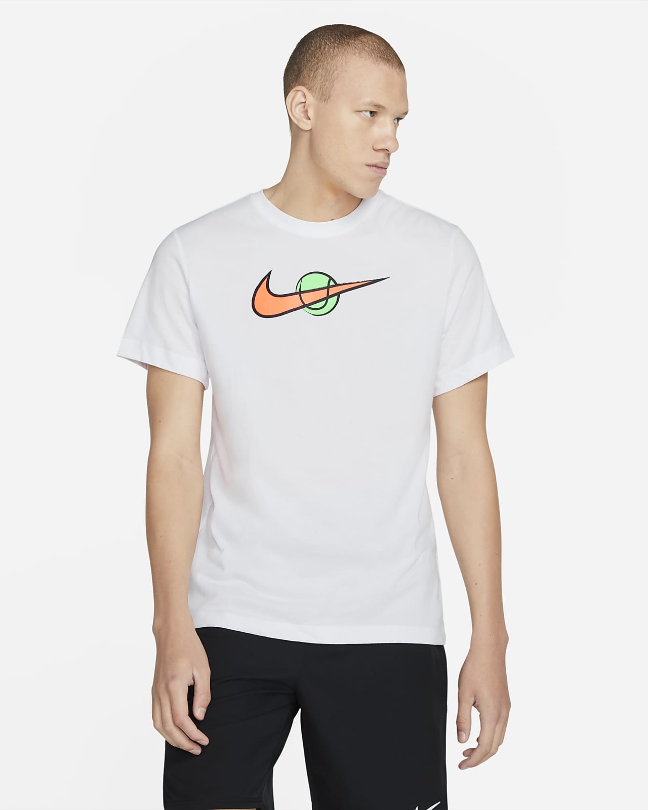 Swoosh Tennis T-Shirt. Nike AU