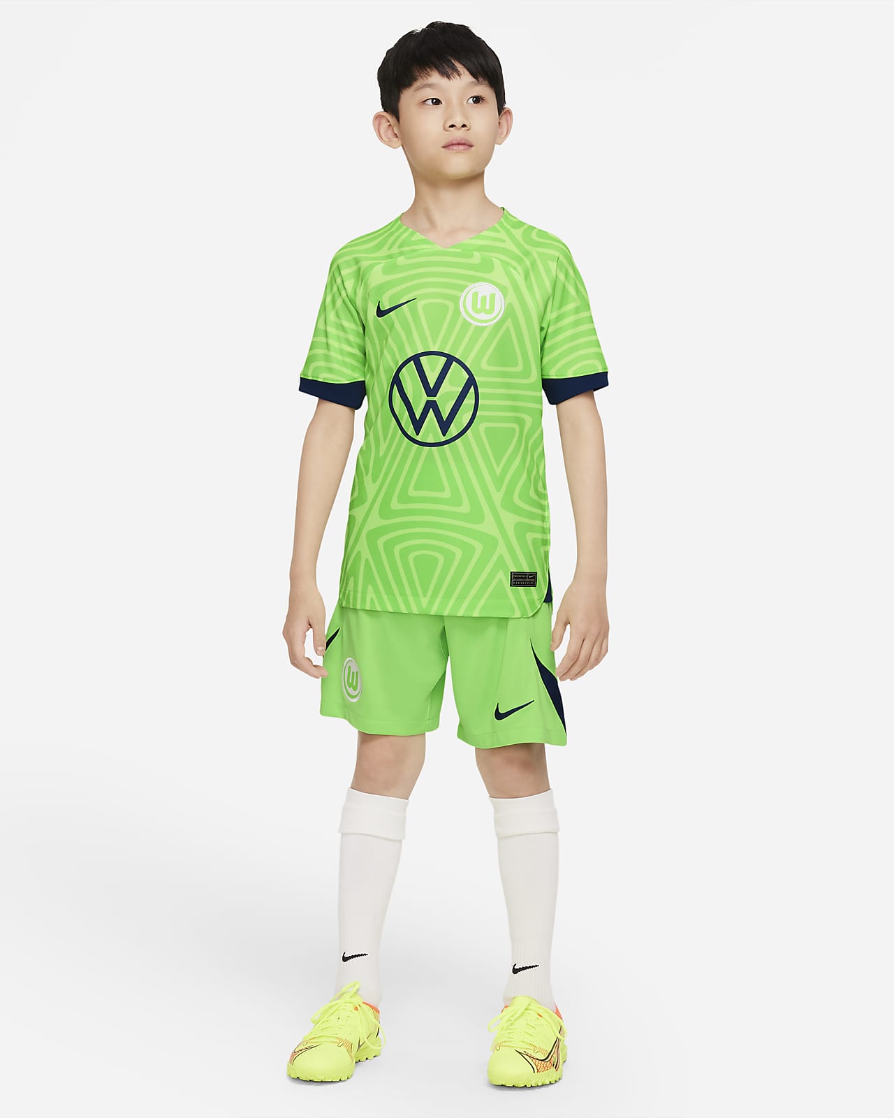 Primera Camiseta Wolfsburg 2023-2024 Nino