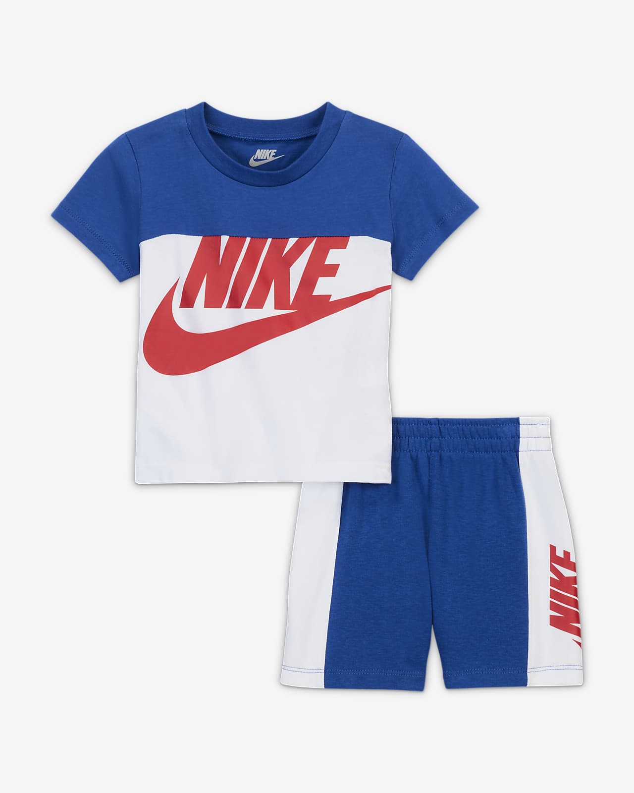 crisis spreiding Onderzoek het Nike Sportswear Baby (12-24M) T-Shirt and Shorts Set. Nike.com