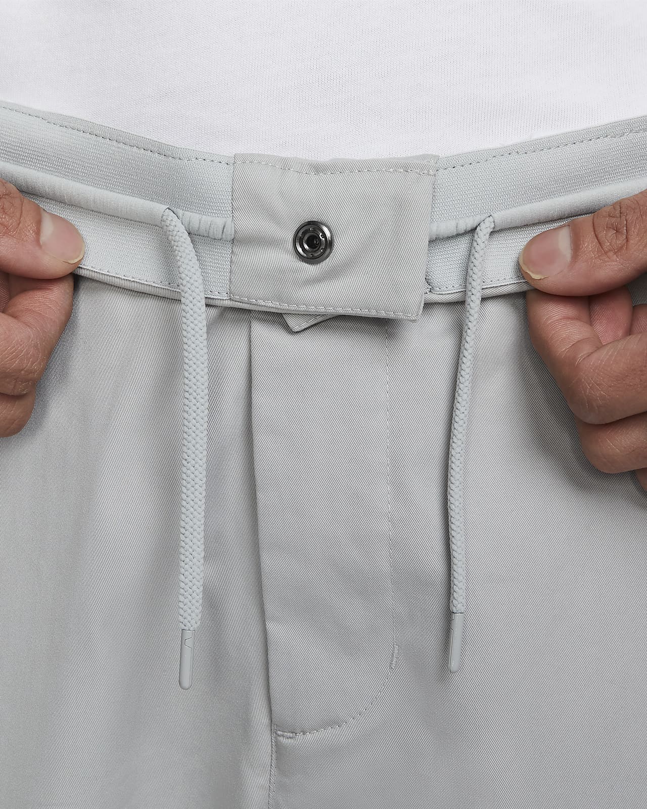 Essentials Herren Stretch-Hose mit 5 Taschen lockere Passform