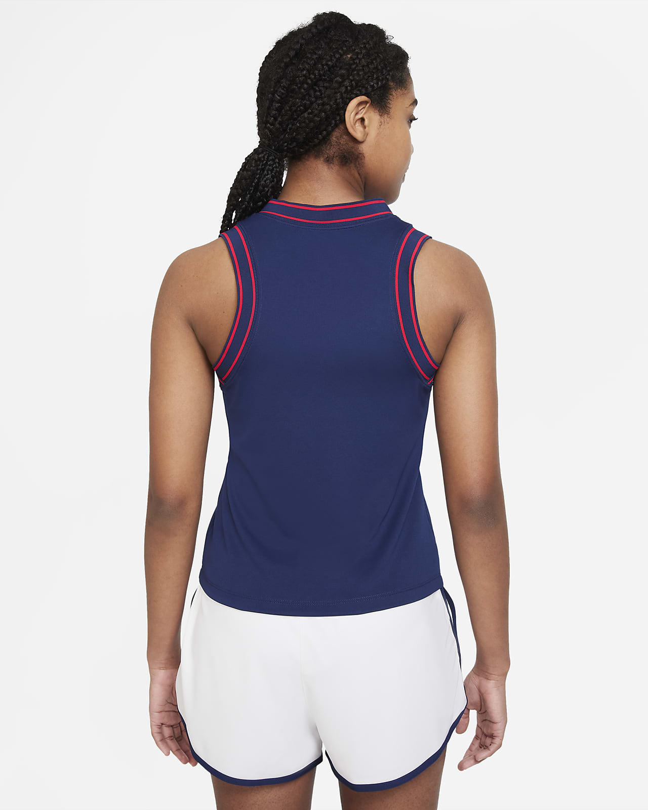 nike women's court dry slam tank