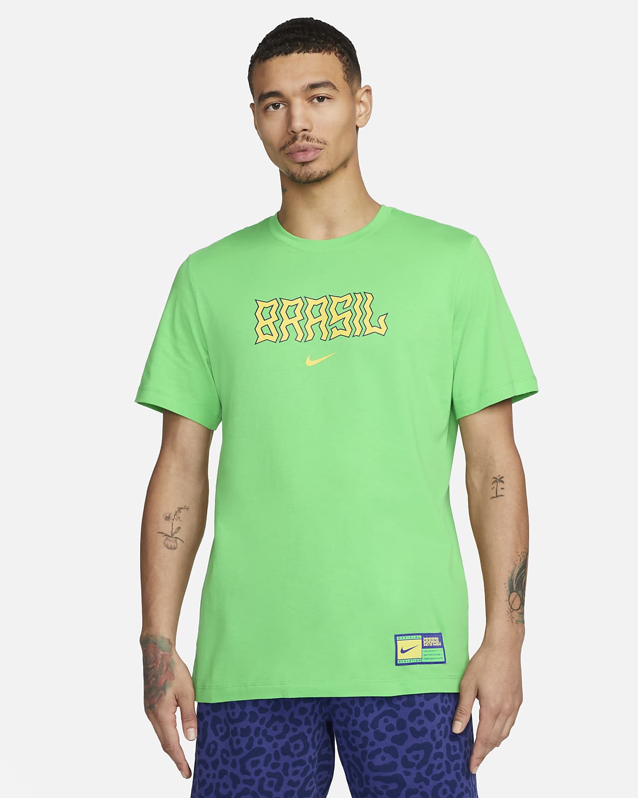 Uitgaan strategie geboren Brazil Swoosh Men's Nike T-Shirt. Nike.com