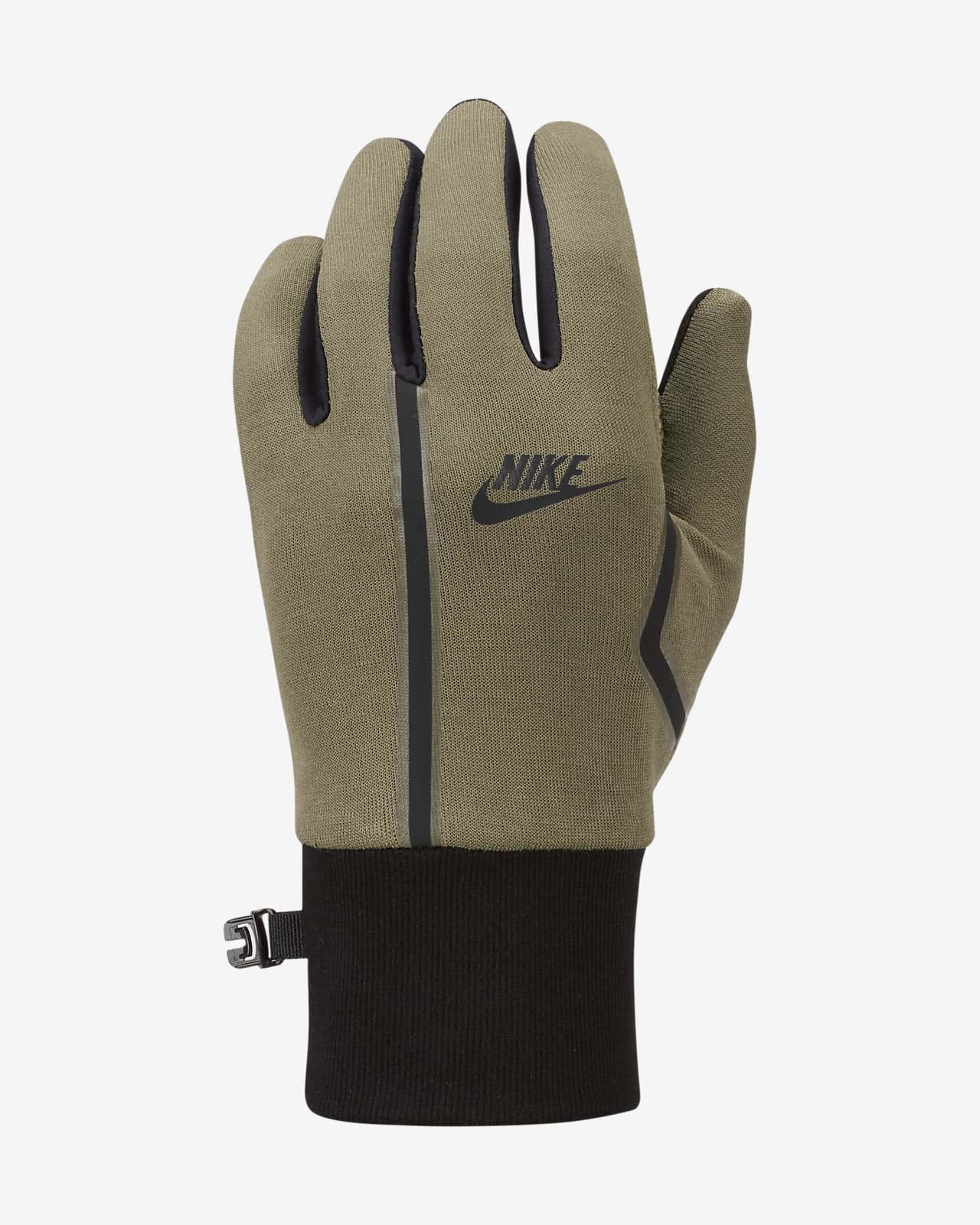 nike tech fleece gloves grey
