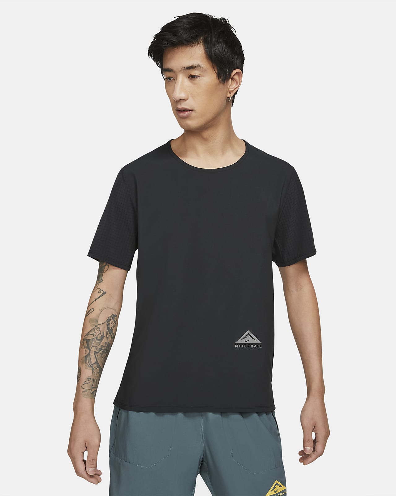 nike dri fit running top