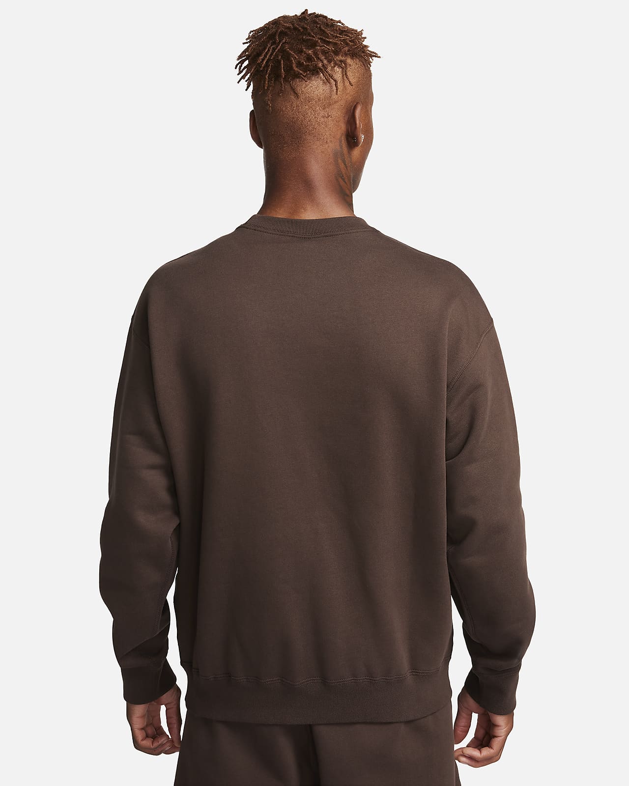 Nike Air Men's Fleece Crew-Neck Sweatshirt.