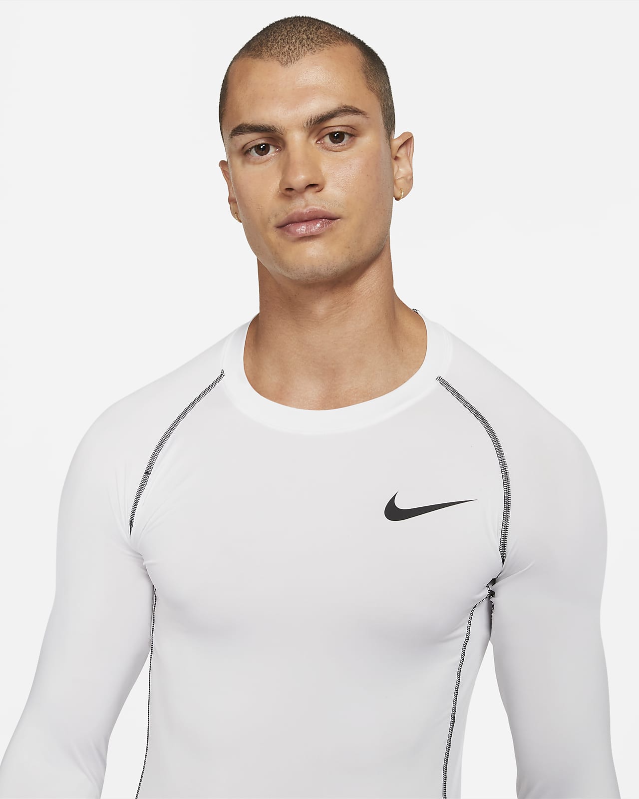 Nike Pro Dri-FIT Men's Tight-Fit Long-Sleeve Top. Nike SA