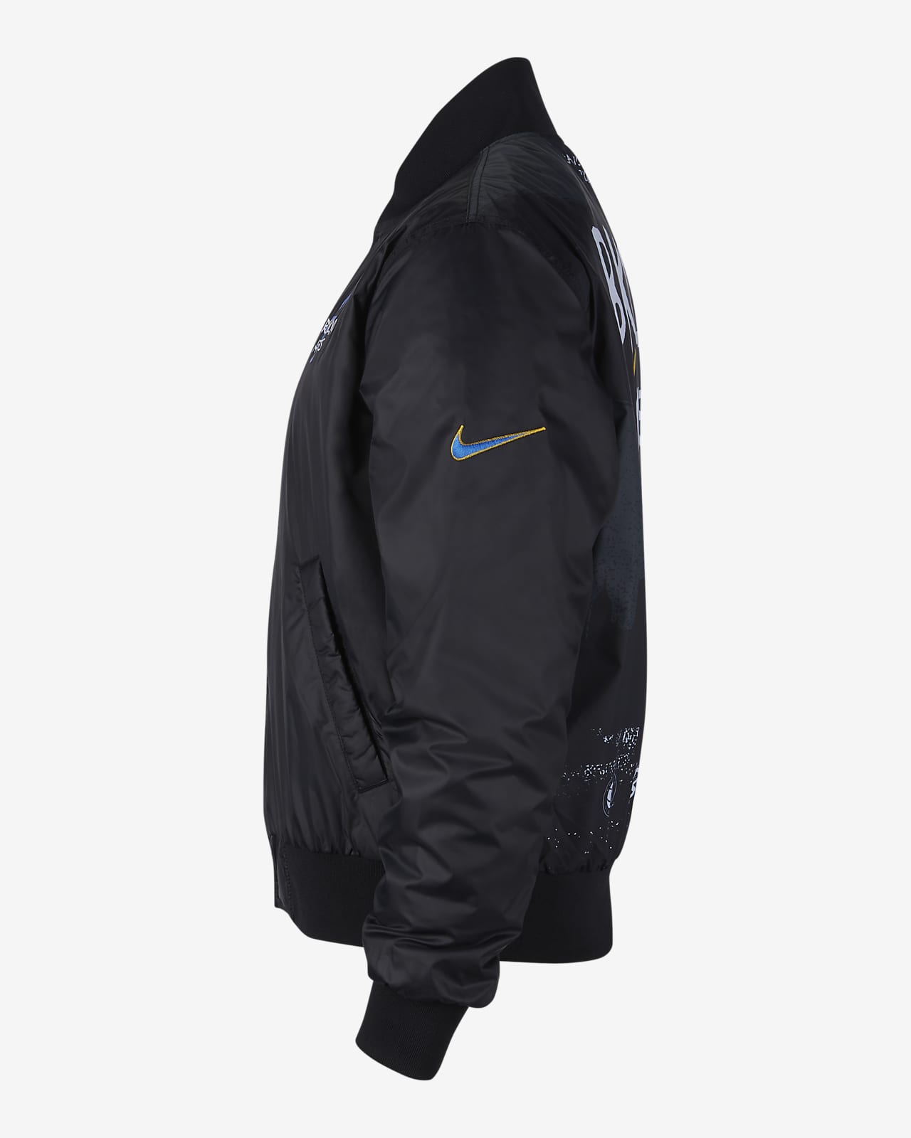 nike nba courtside city edition nylon jacket