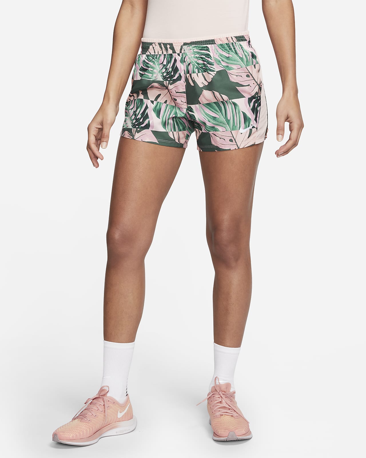 Short de running imprimÃ© Nike 10K pour Femme. Nike MA