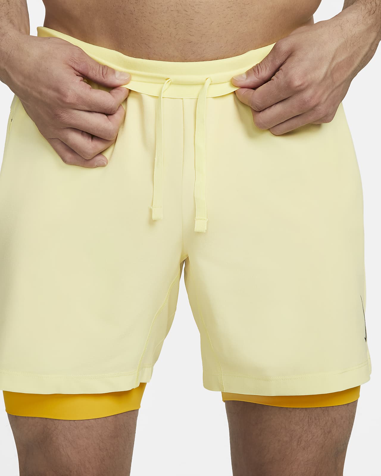 Nike Yoga Men's 2-in-1 Shorts. Nike NL
