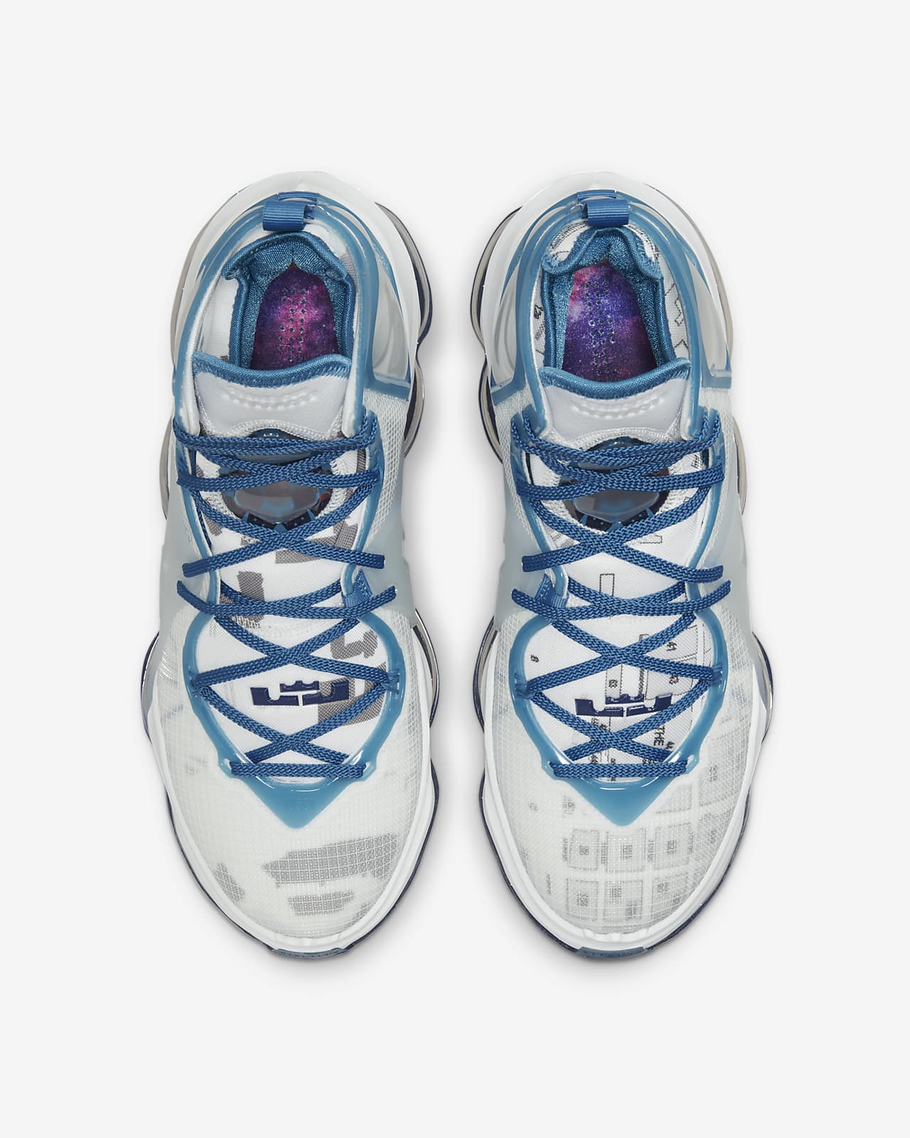 lebron white and blue