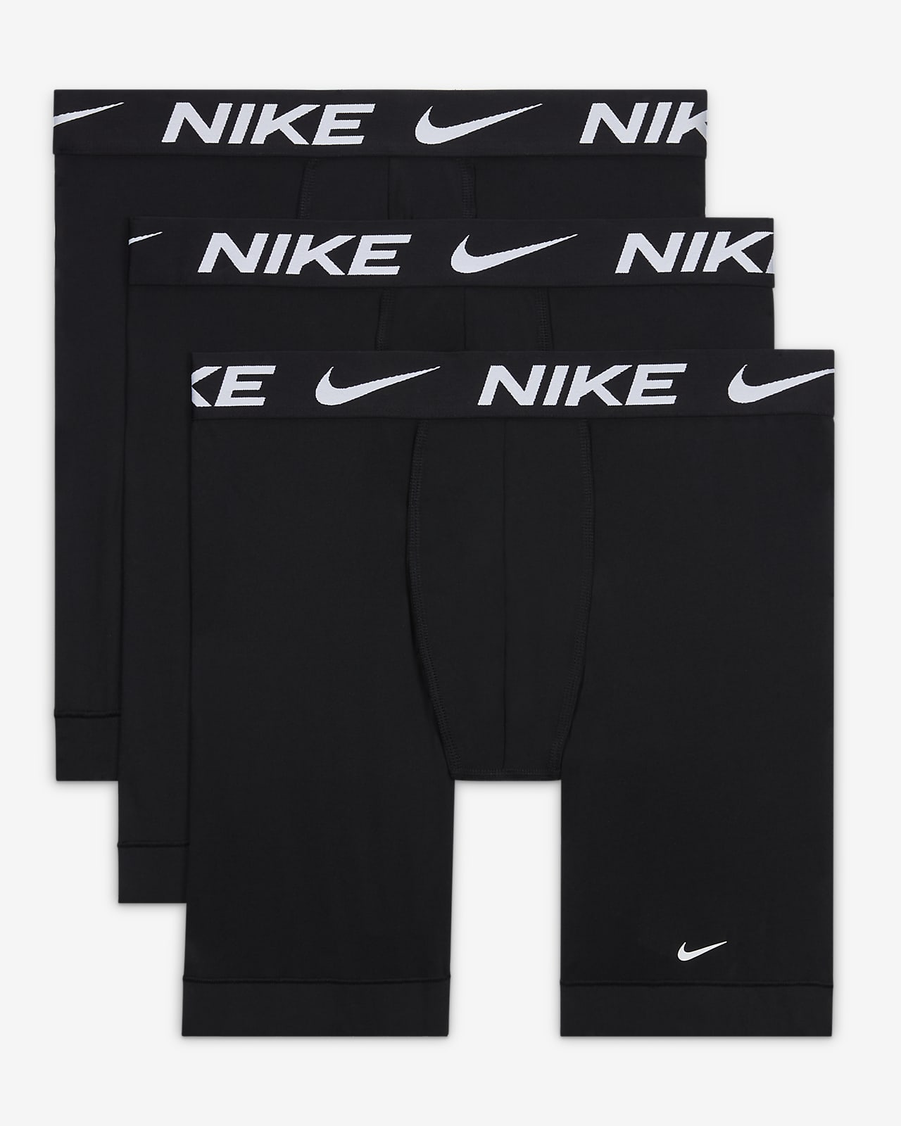 Nike 0000KE1157 Boxer 3 Units XL, Black, Xl : : Fashion