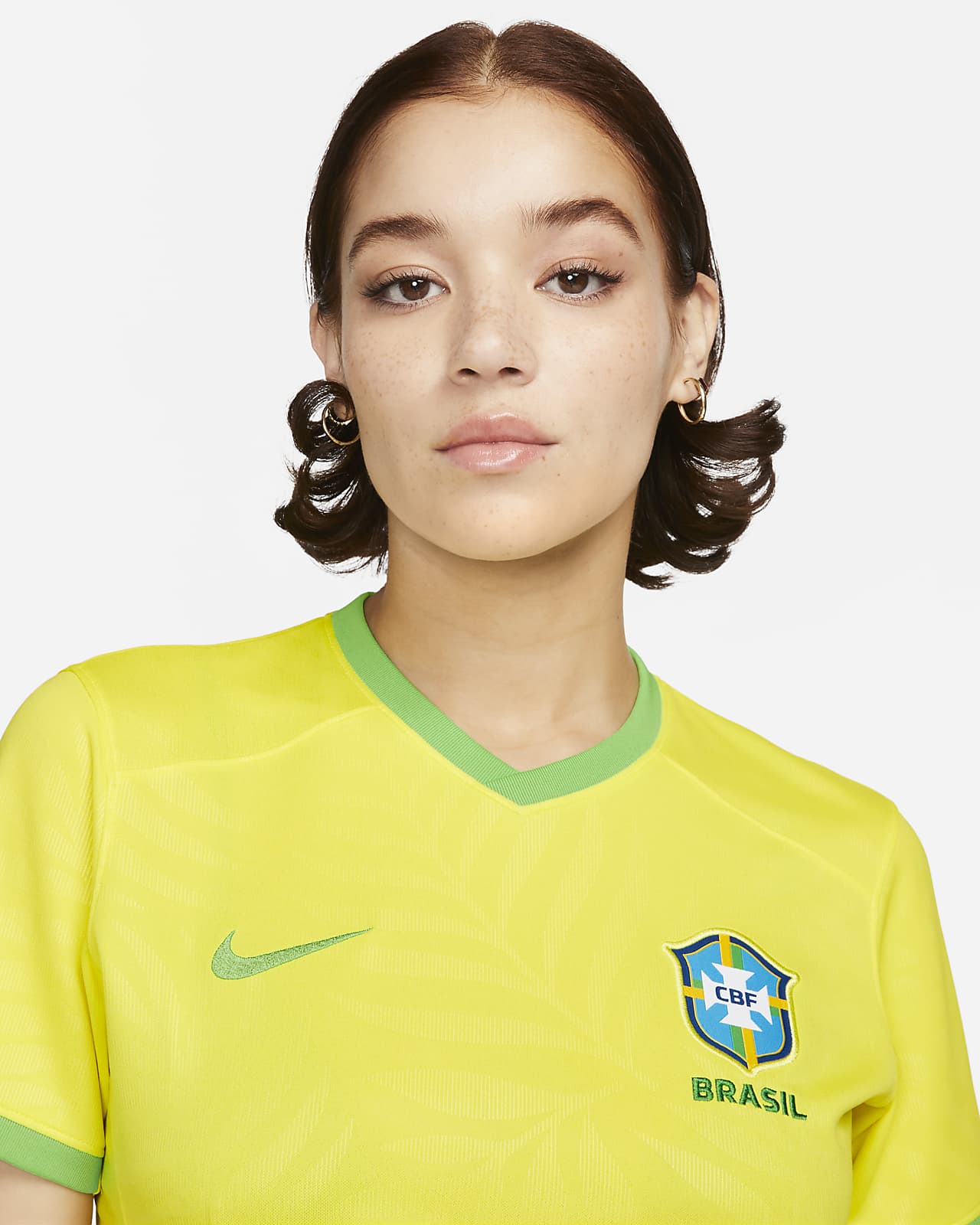 Fotbollströja Brasilien 2023 Stadium (hemmaställ) Nike Dri-FIT för