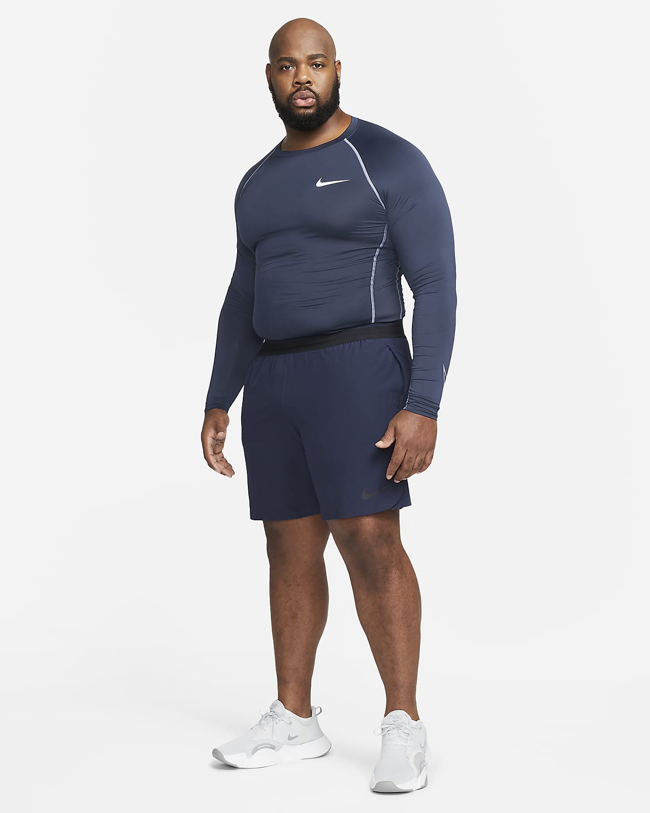 Playera de manga larga con corte ajustado para hombre Nike Pro Dri