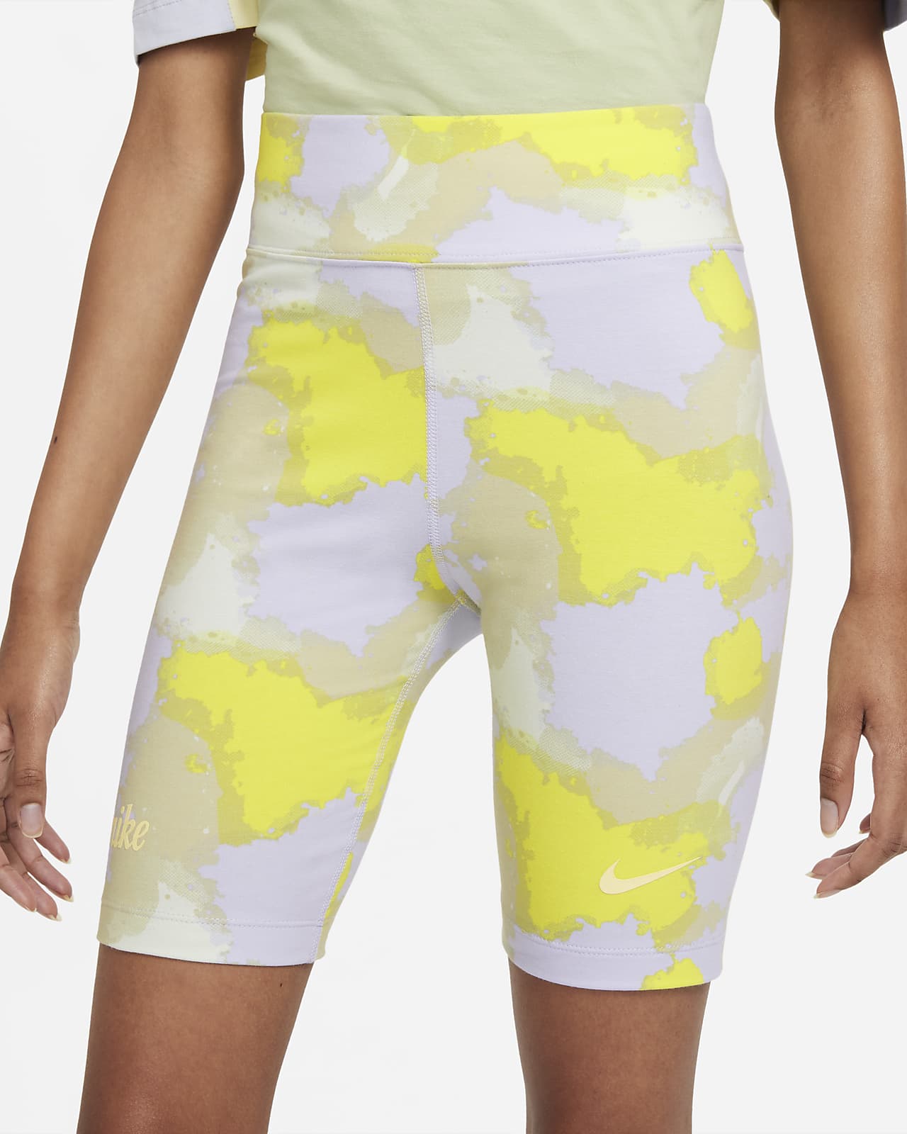 Nike Sportswear Mallas cortas de ciclismo de talle alto - Mujer. Nike ES