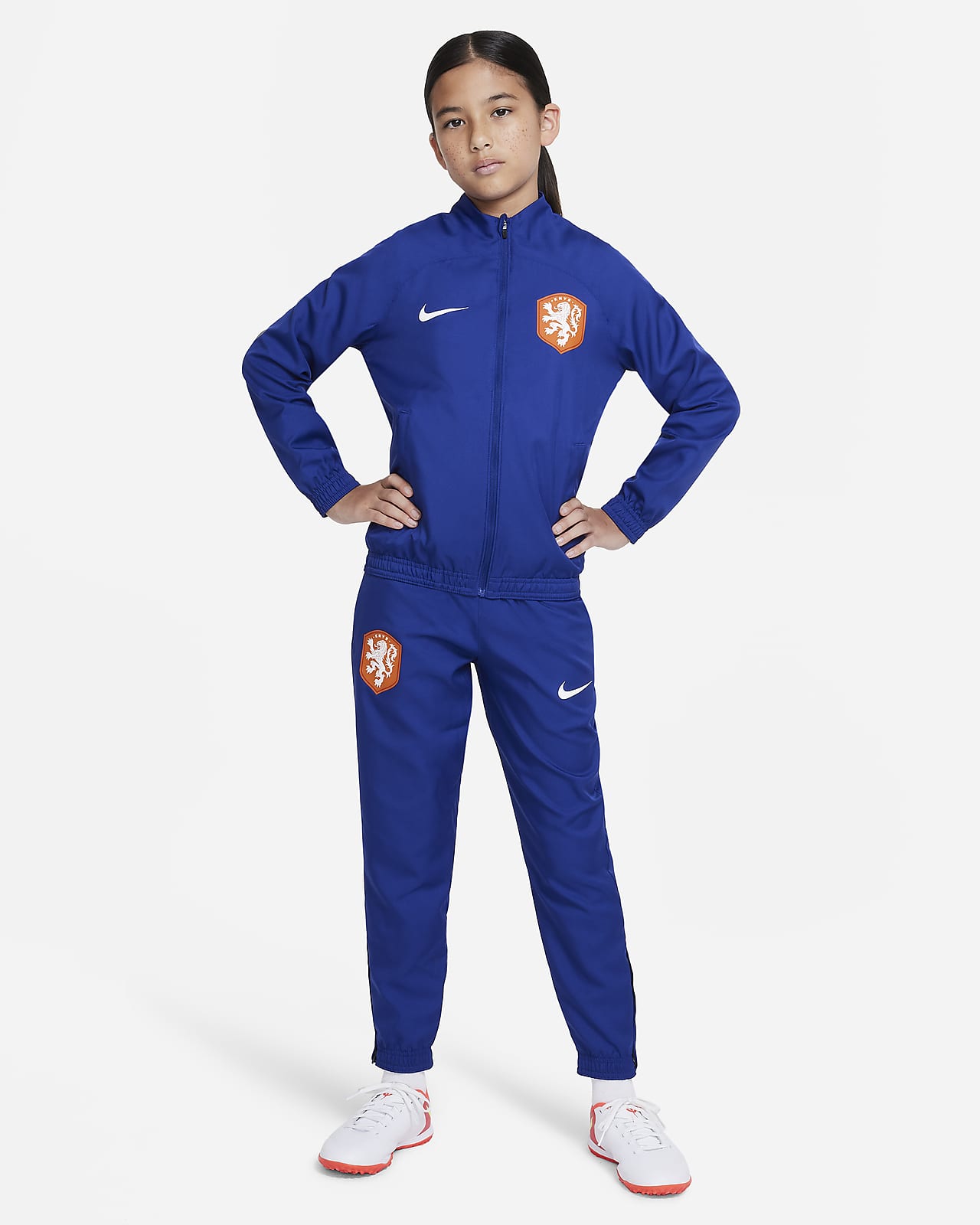 Hollanda Strike Nike Dri-FIT Dokuma Genç Çocuk Futbol Eşofmanı