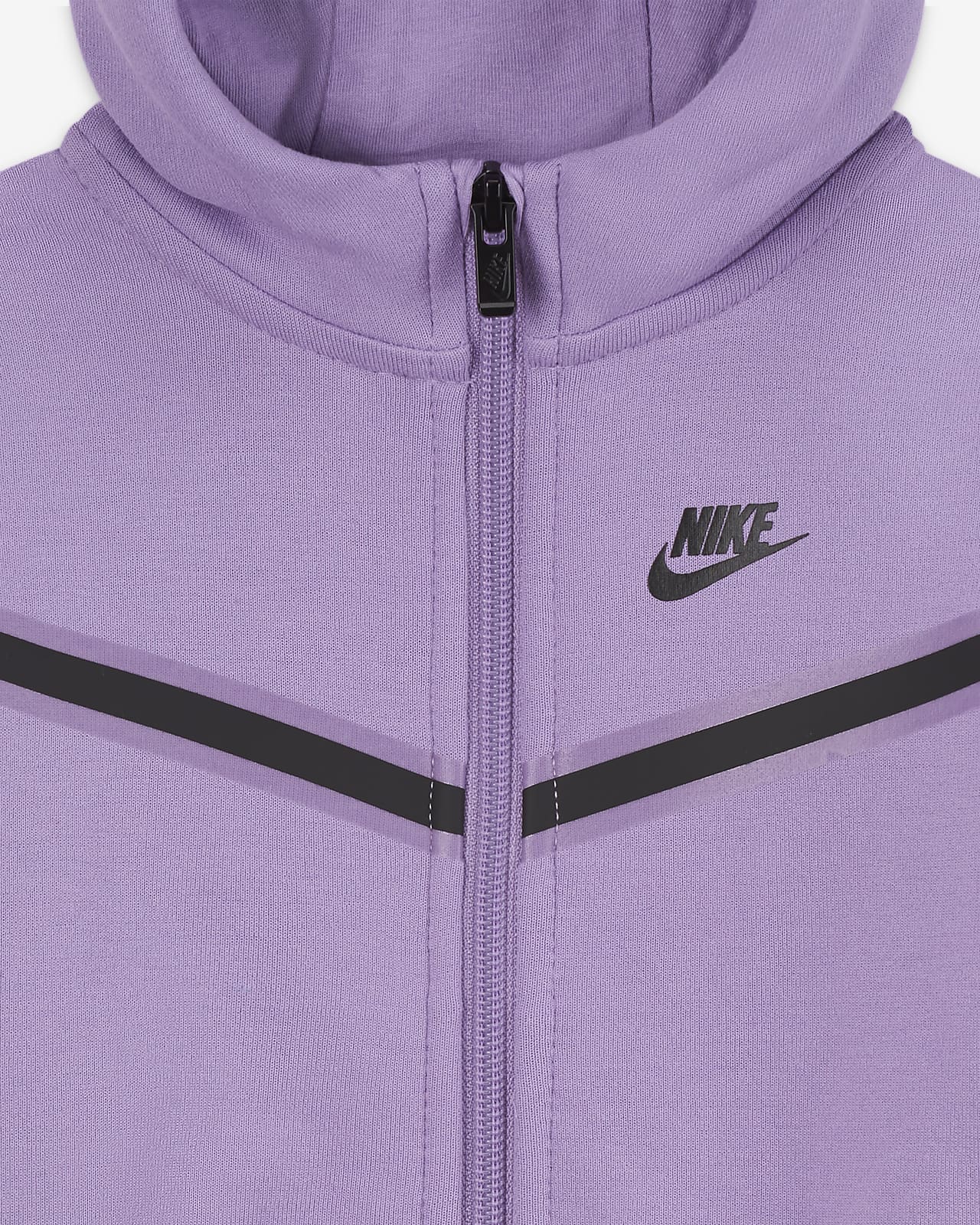 nike tech fleece purple hoodie