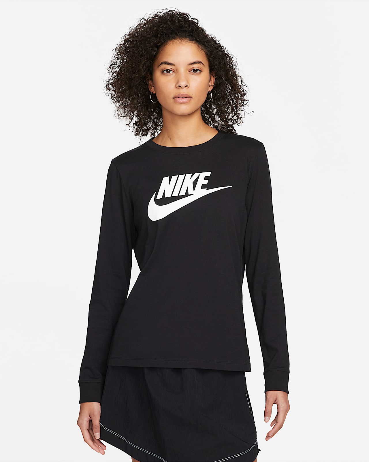 nike camiseta manga larga mujer