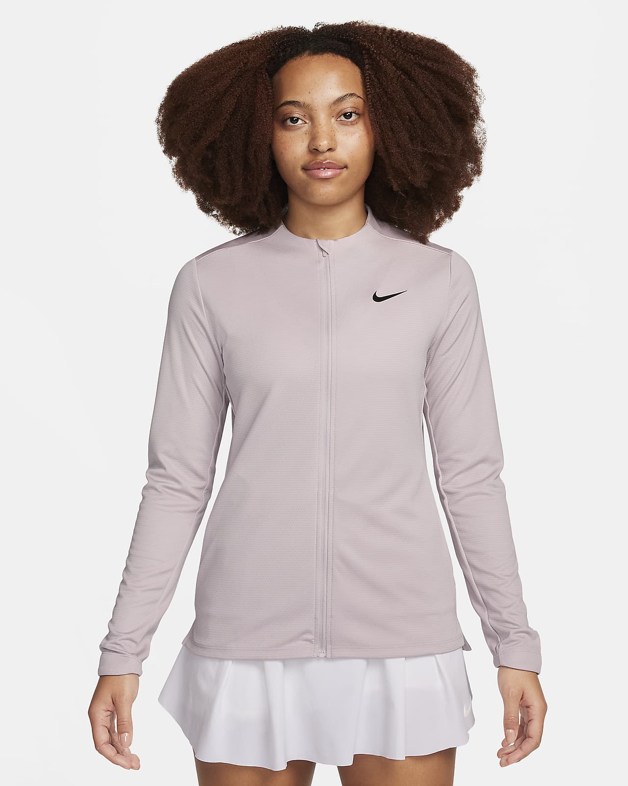 Nike Yoga Luxe Dri-FIT Women's Full-Zip Jacket, X-LARGE, Grey/Heather,  Platinum Tint, X-Large : : Clothing, Shoes & Accessories