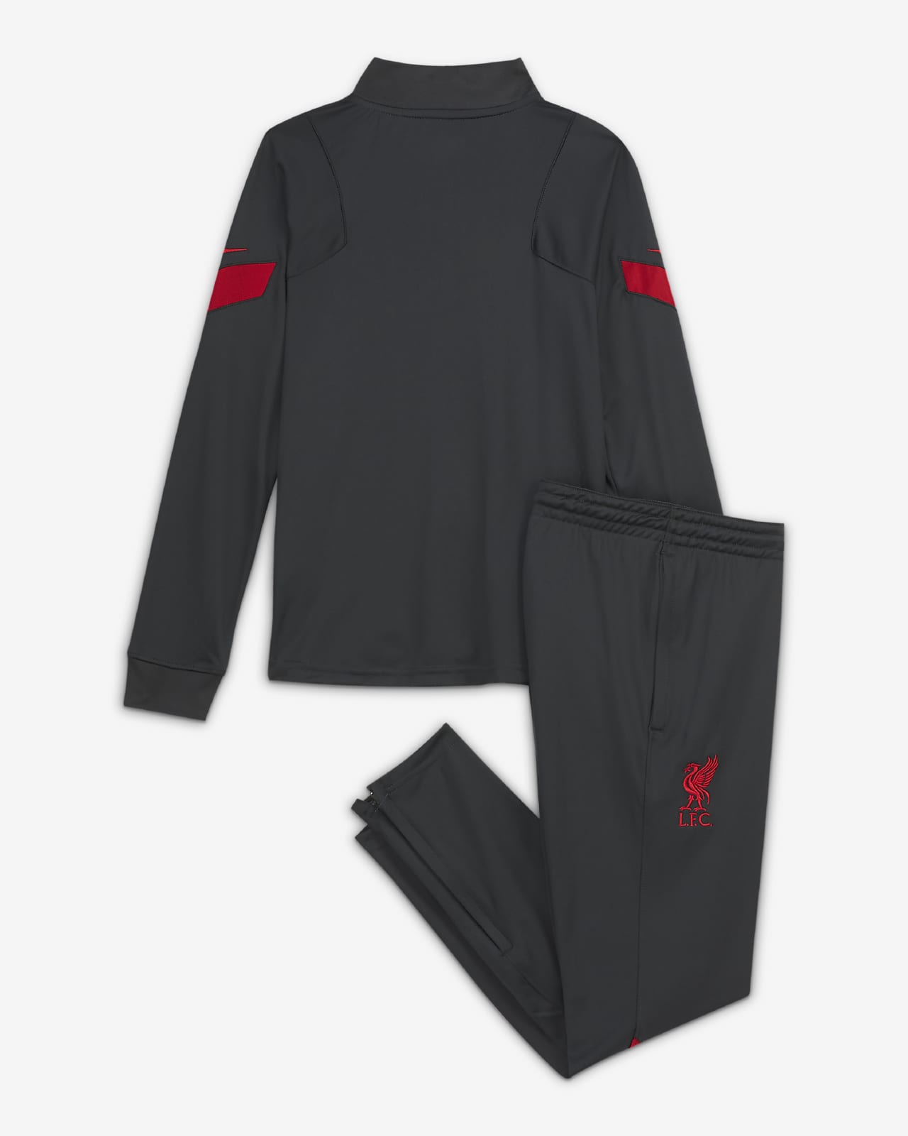 Liverpool F.C. Strike Older Kids' Knit Football Tracksuit ...