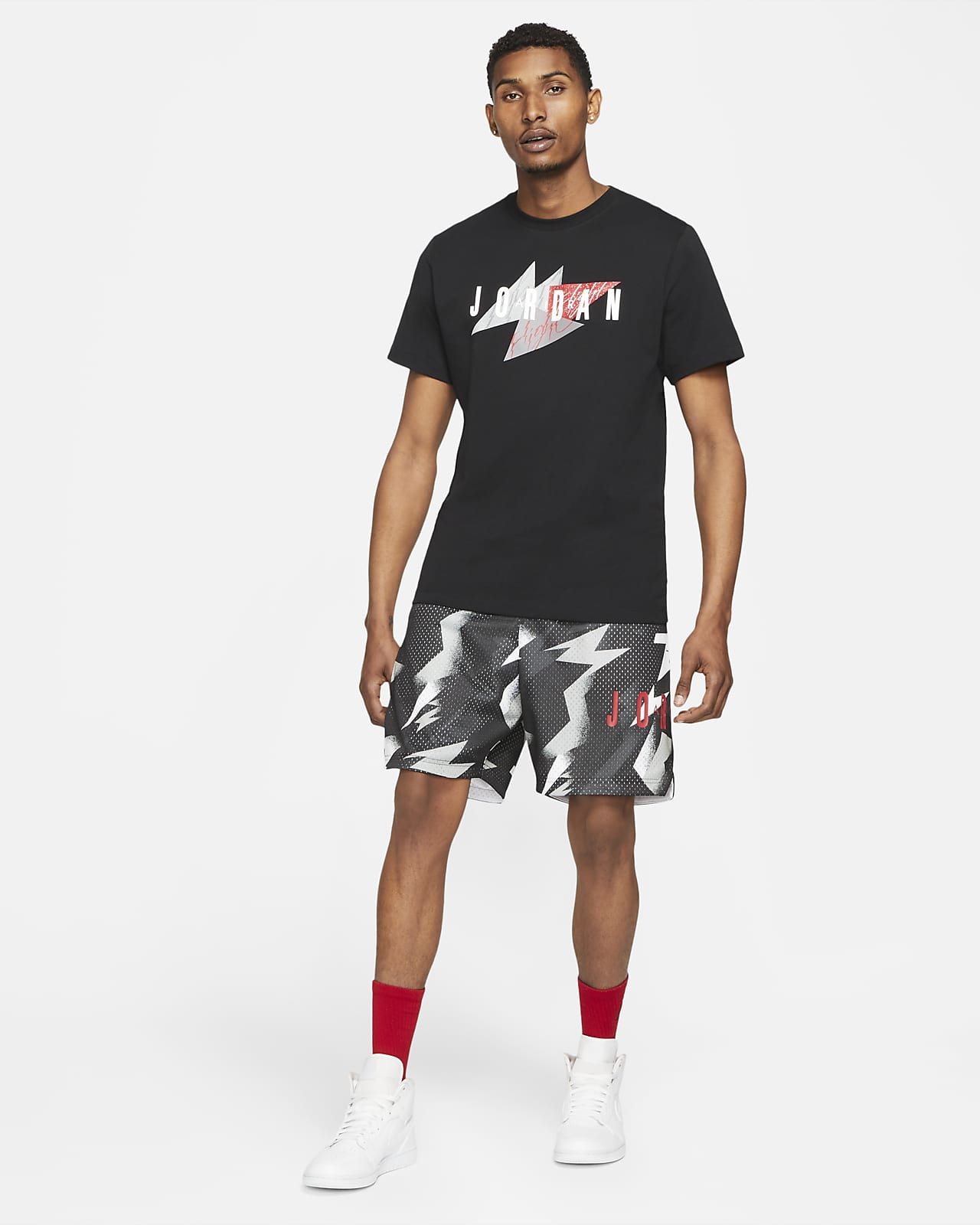 nike air printed shorts