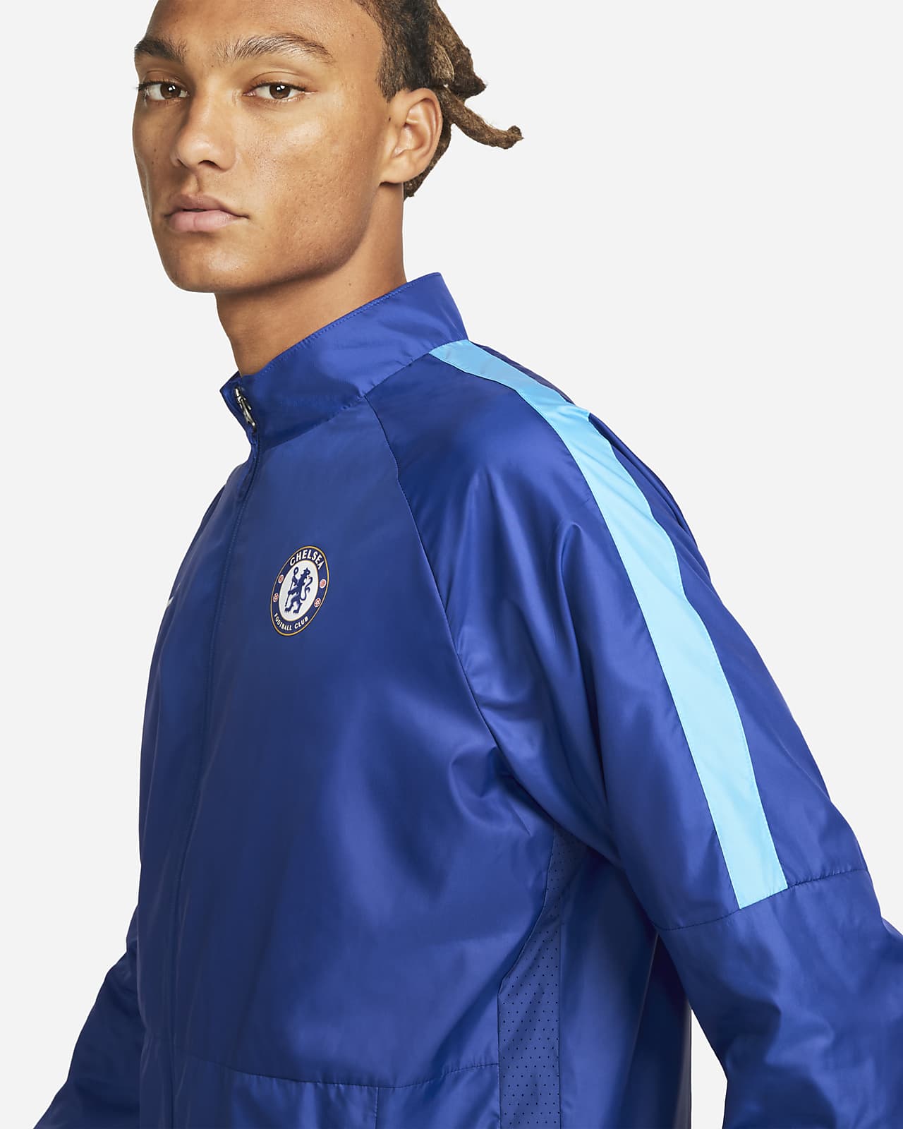 Chelsea FC Repel Academy AWF Men's Soccer Jacket.