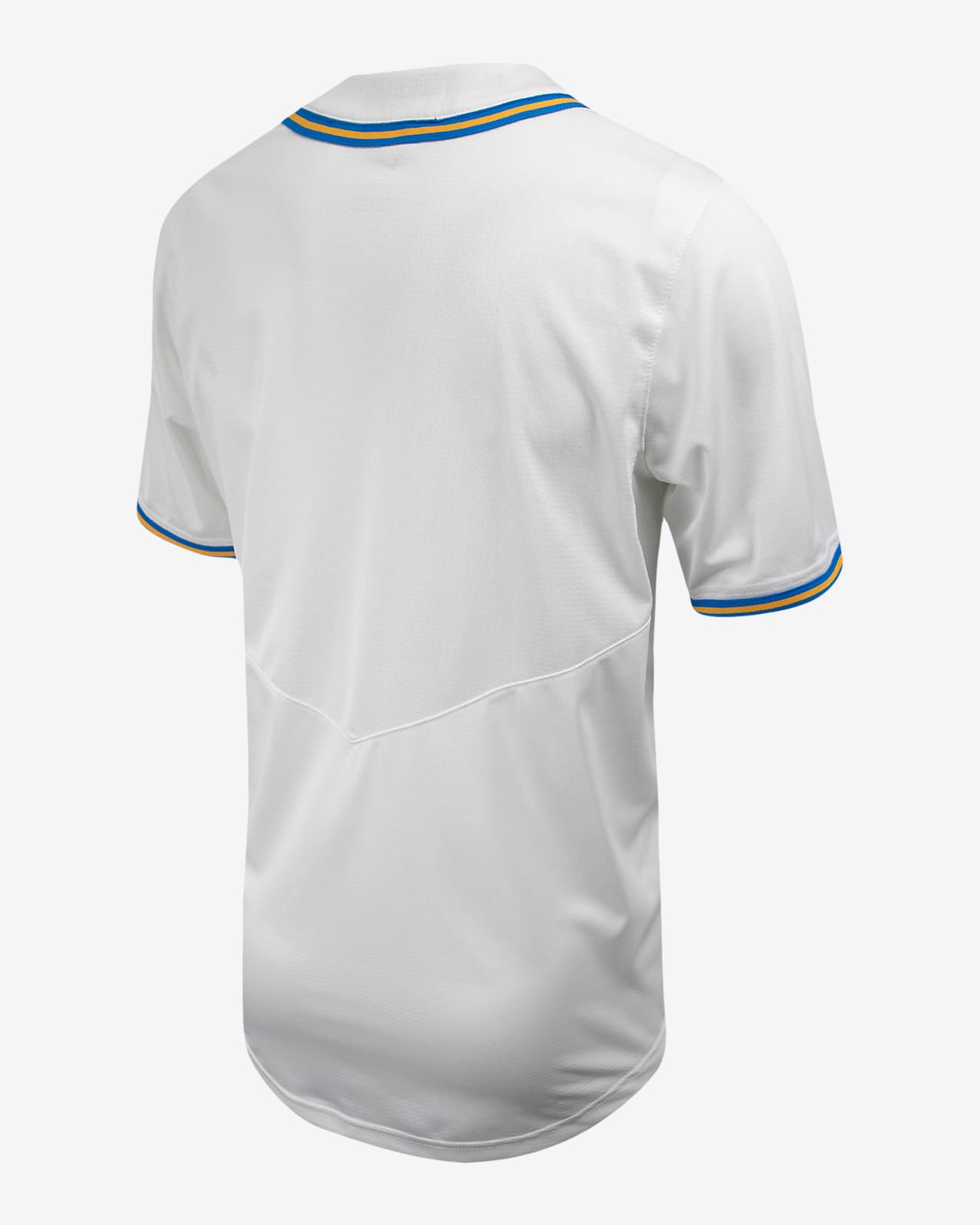 Nike Men's UCLA Bruins White Full Button Replica Baseball Jersey, Medium